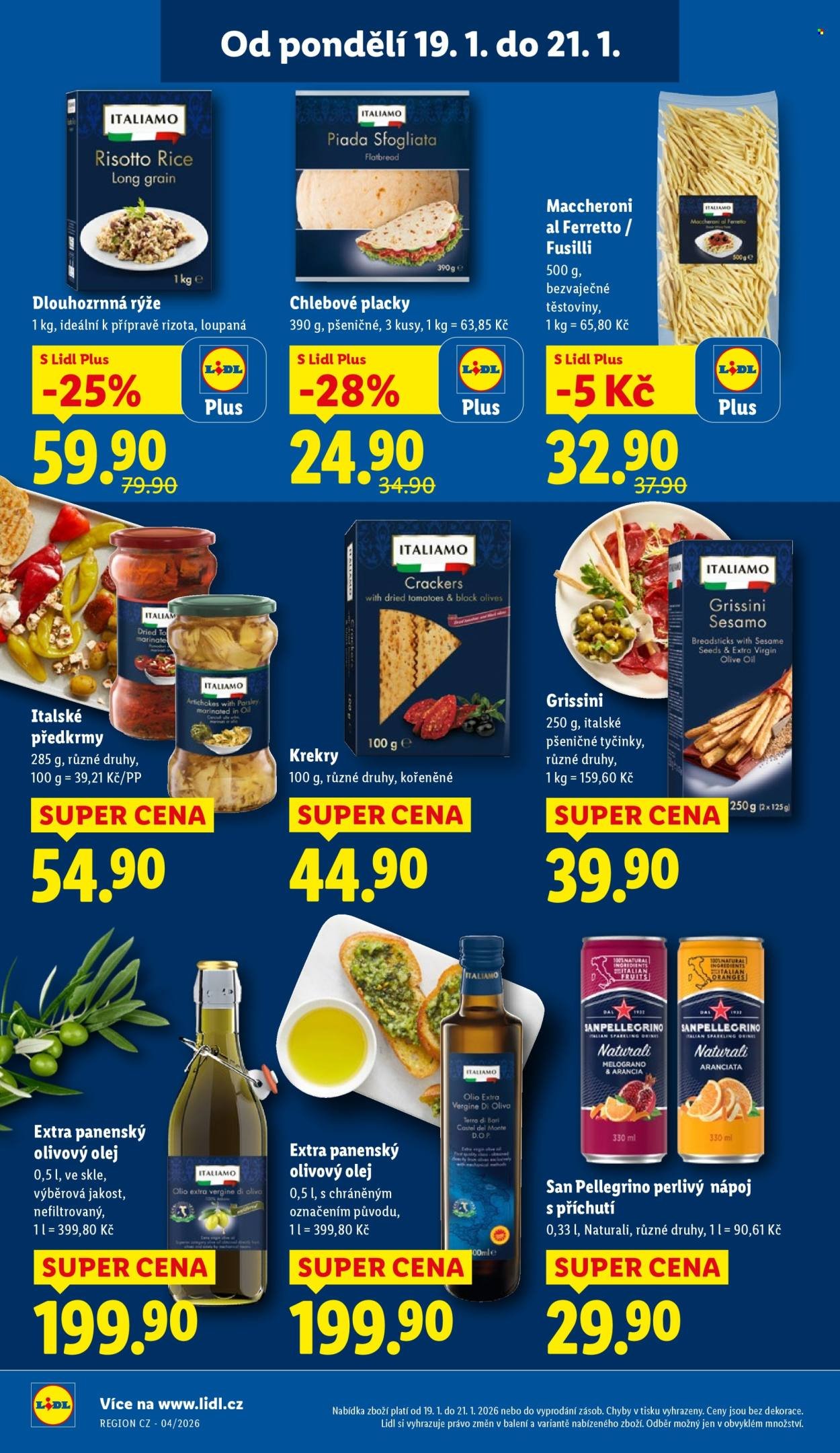 LIDL leták - Od pondělí 19.1.2026 (2026-01-19 - 2026-01-21)