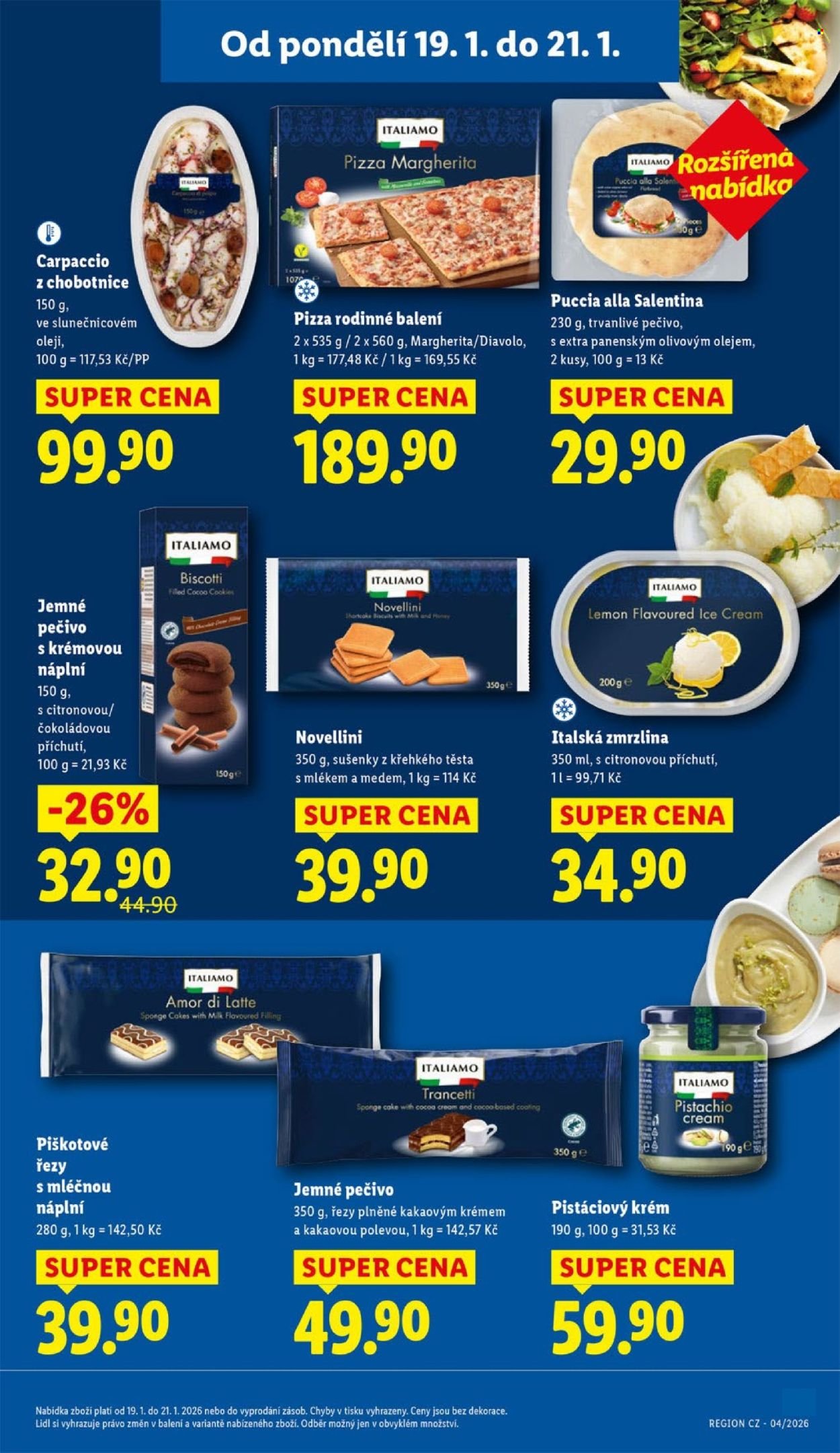 LIDL leták - Od pondělí 19.1.2026 (2026-01-19 - 2026-01-21)