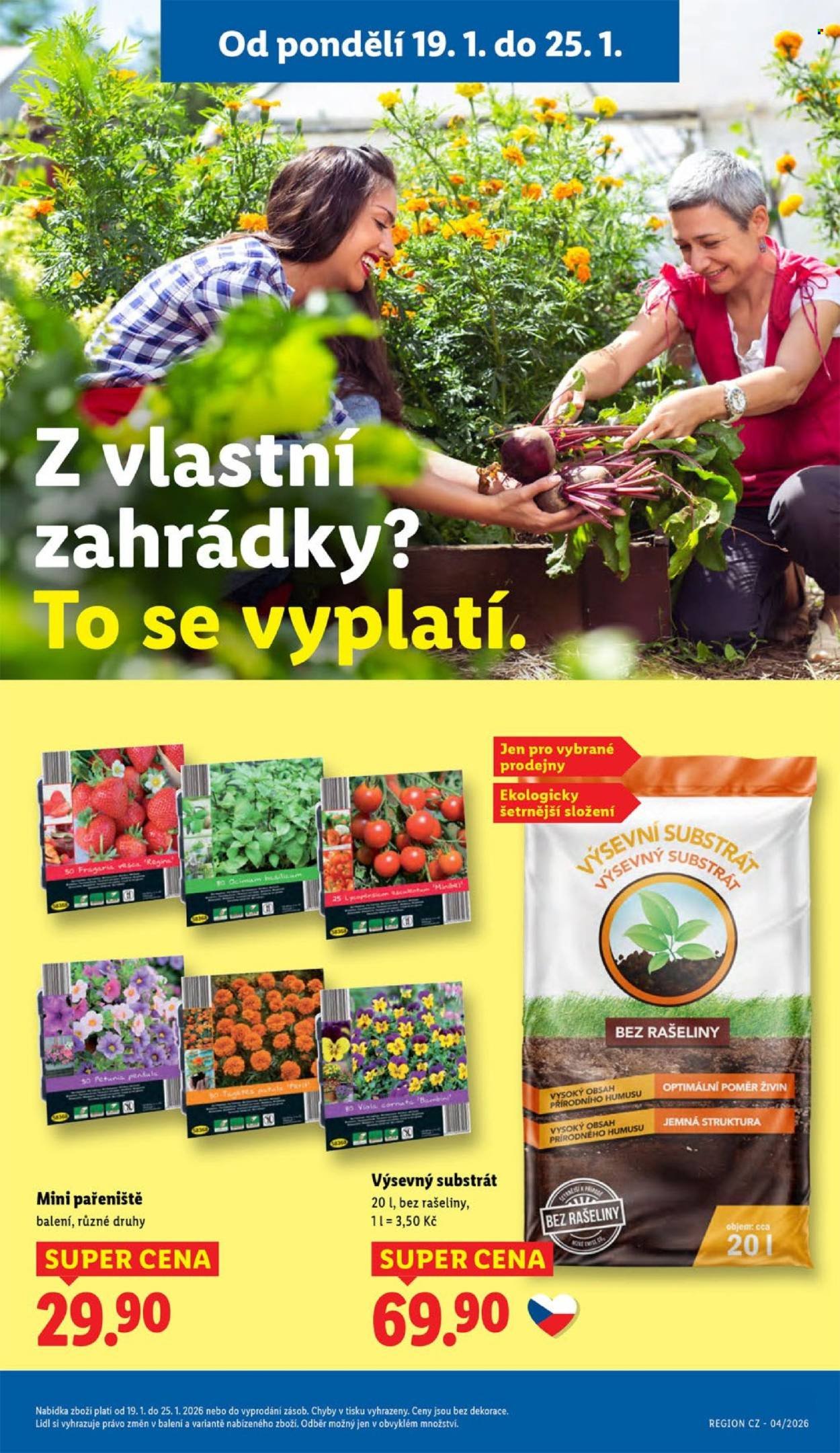 LIDL leták - Od pondělí 19.1.2026 (2026-01-19 - 2026-01-21)