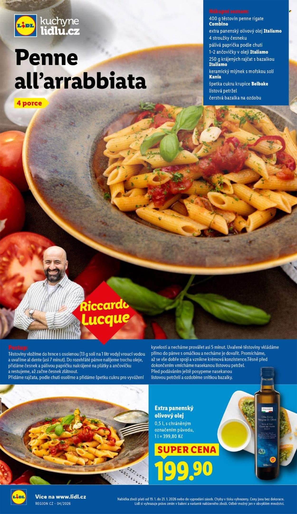 LIDL leták - Od pondělí 19.1.2026 (2026-01-19 - 2026-01-21)