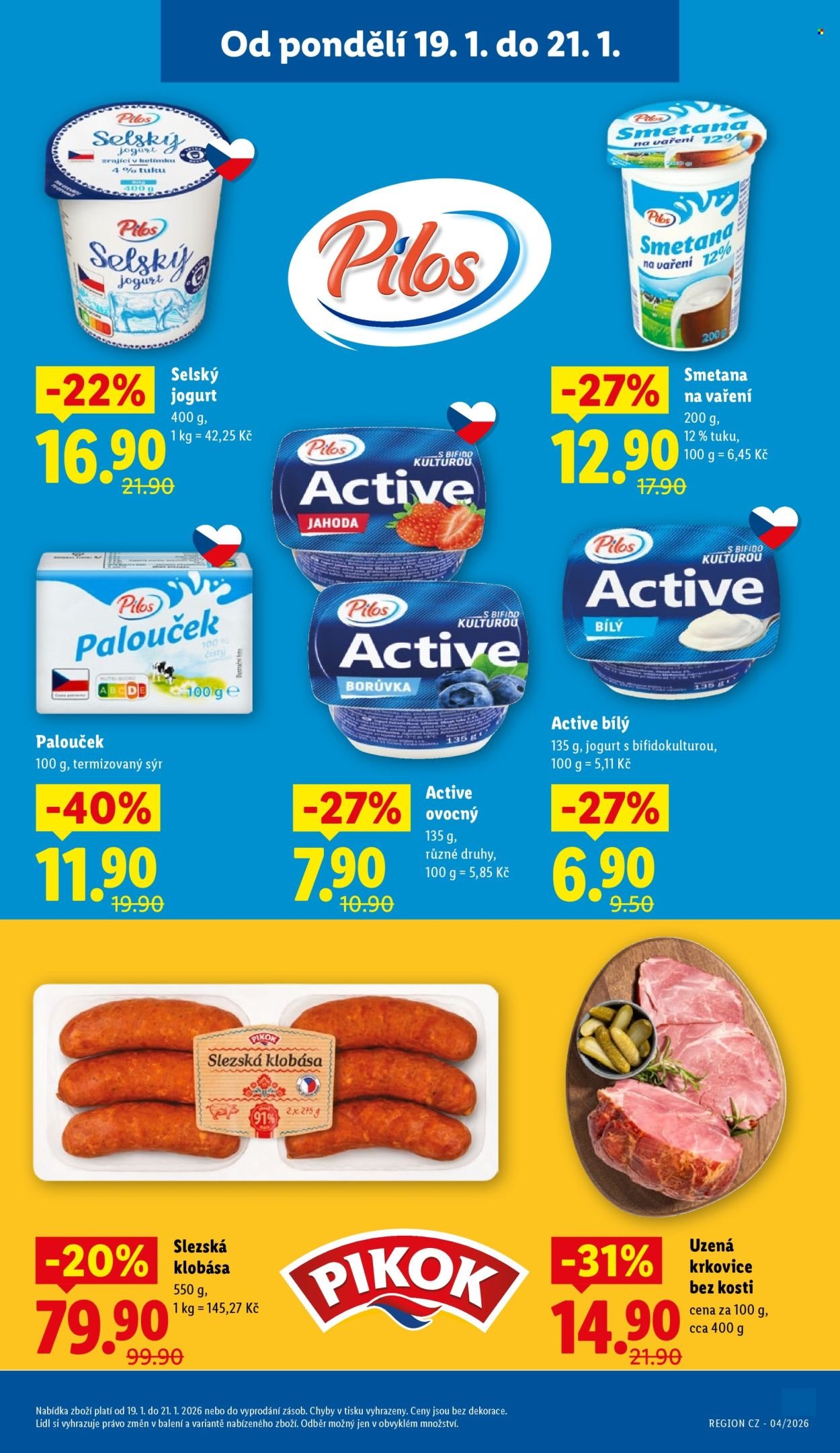 LIDL leták - Od pondělí 19.1.2026 (2026-01-19 - 2026-01-21)