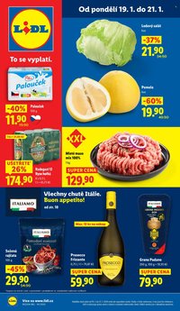 LIDL leták - Od pondělí 19.1.2026 (2026-01-19 - 2026-01-21)