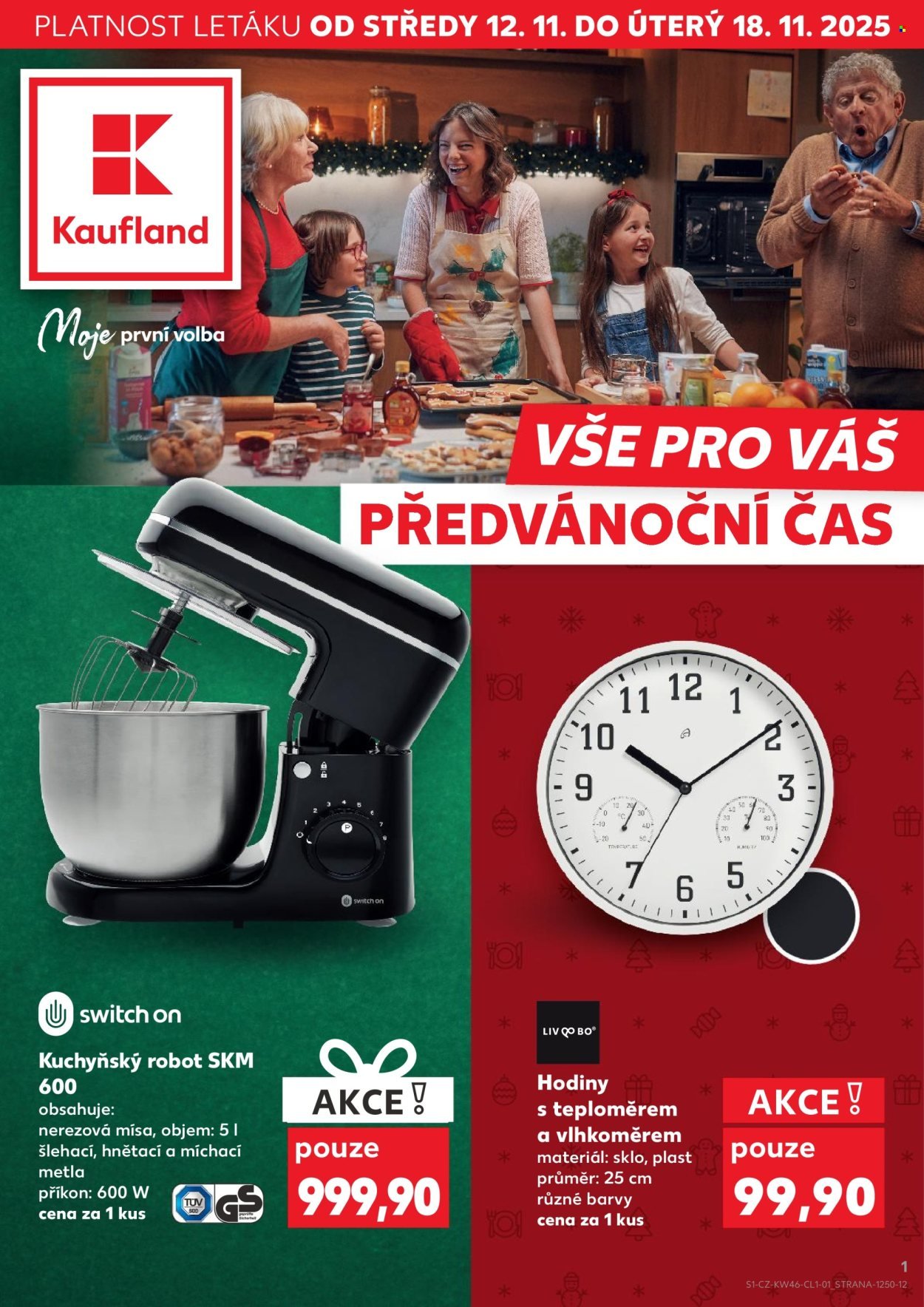 KAUFLAND leták - Vše pro Váš předvánoční čas (2025-11-12 - 2025-11-18)
