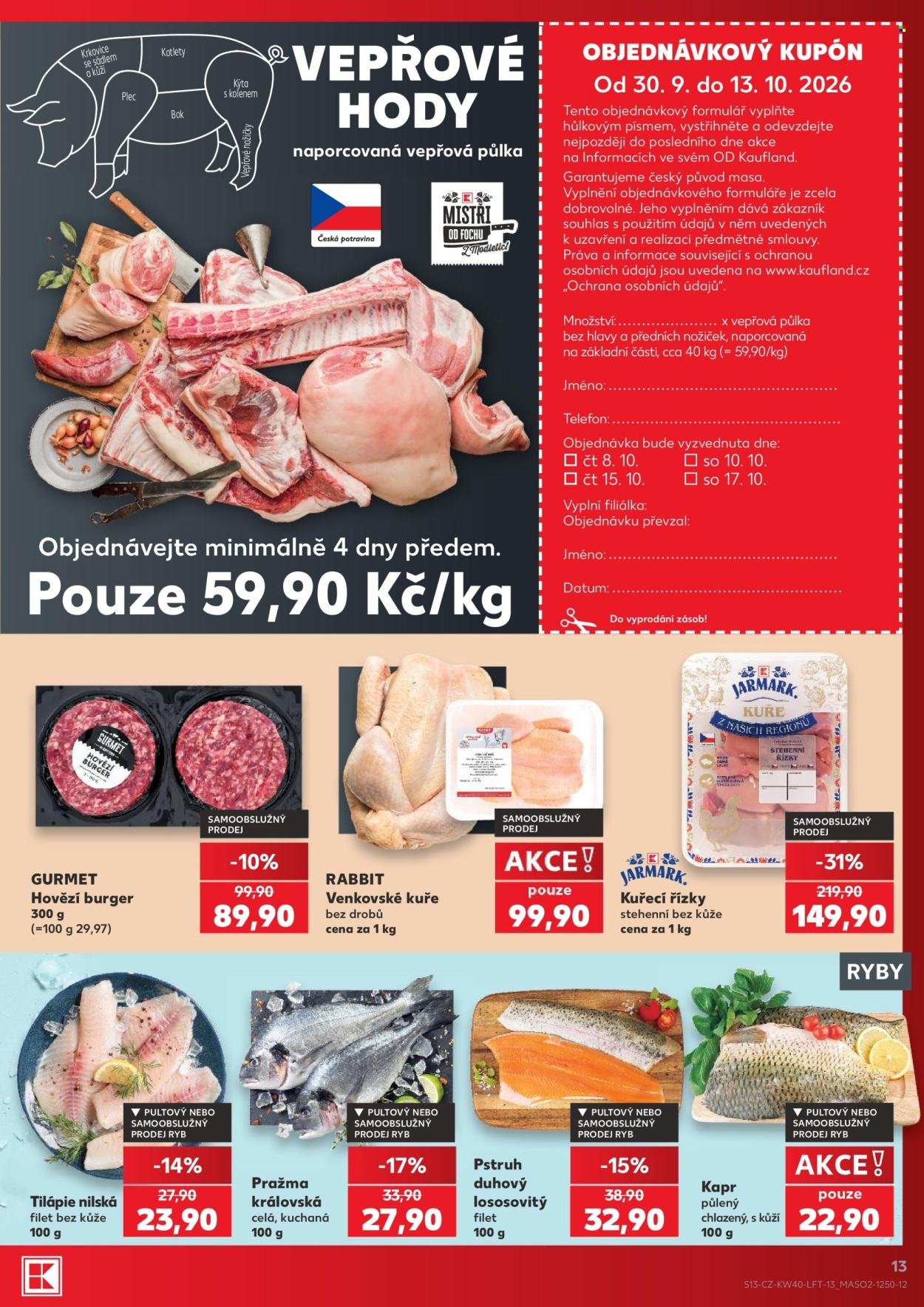 KAUFLAND leták - Od středy 30.9.2026