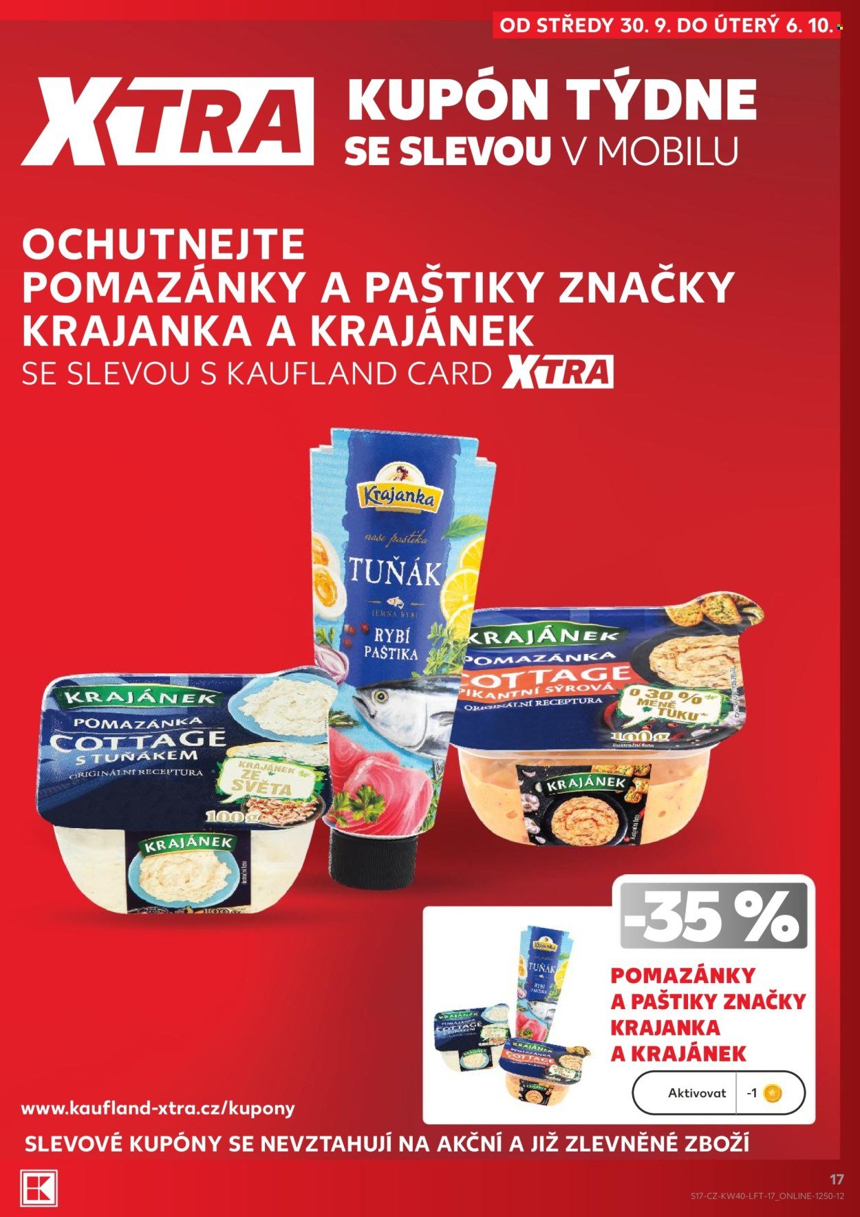 KAUFLAND leták - Od středy 30.9.2026
