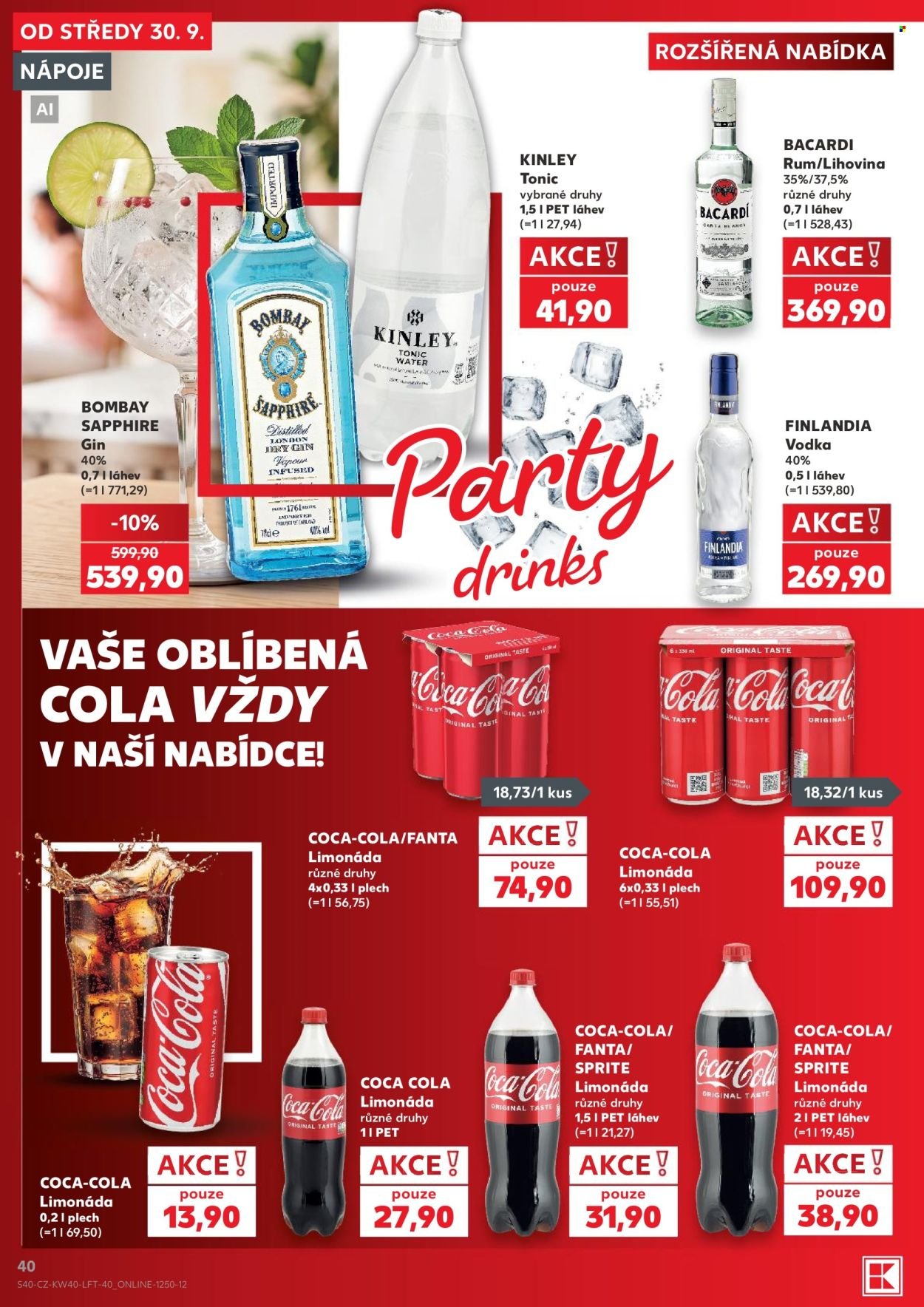 KAUFLAND leták - Od středy 30.9.2026