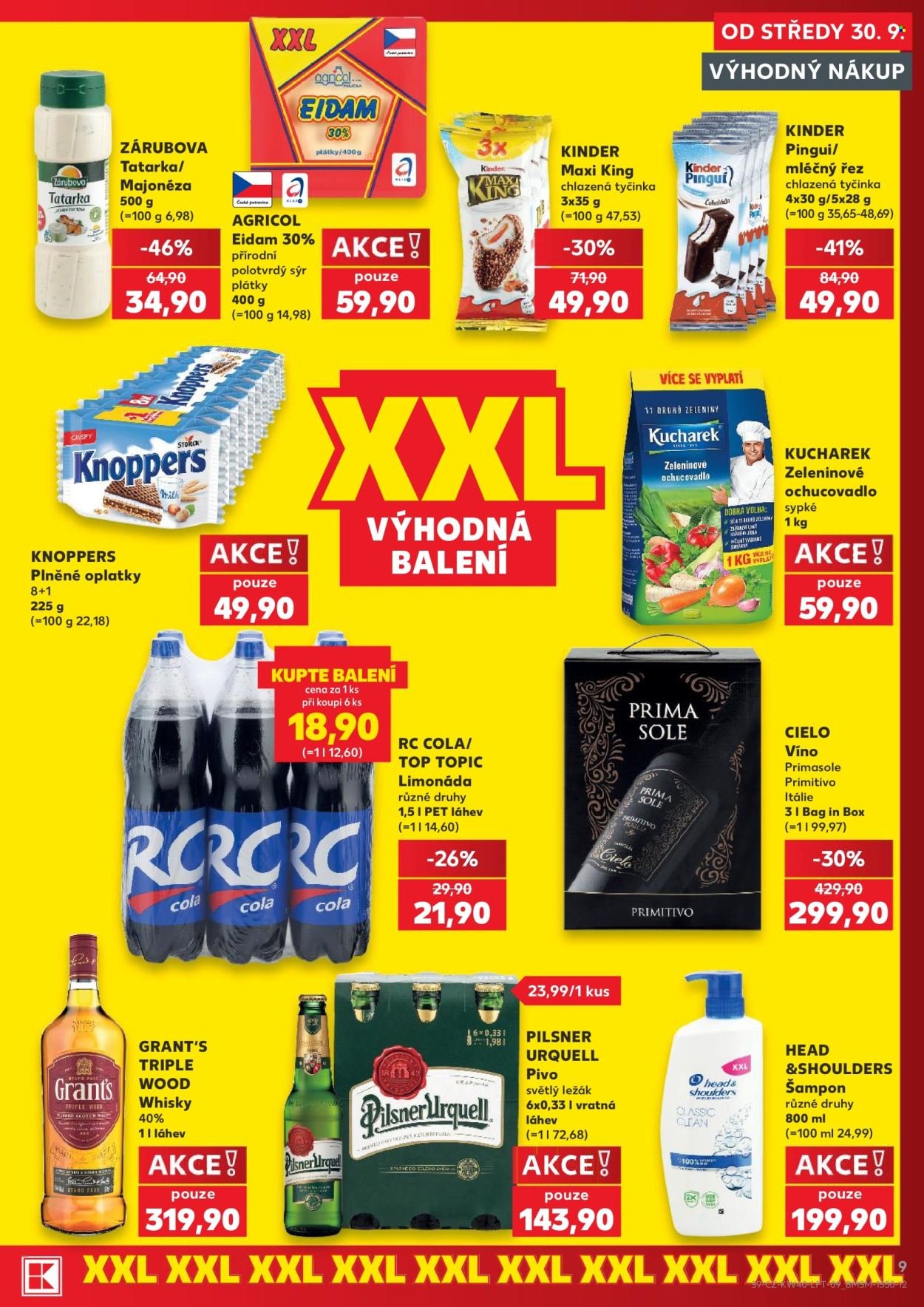 KAUFLAND leták - Od středy 30.9.2026