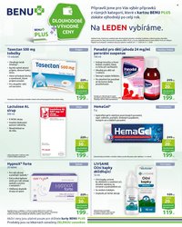 BENU LÉKÁRNA leták - Dlouhodobě výhodné ceny (2026-01-01 - 2026-01-31)