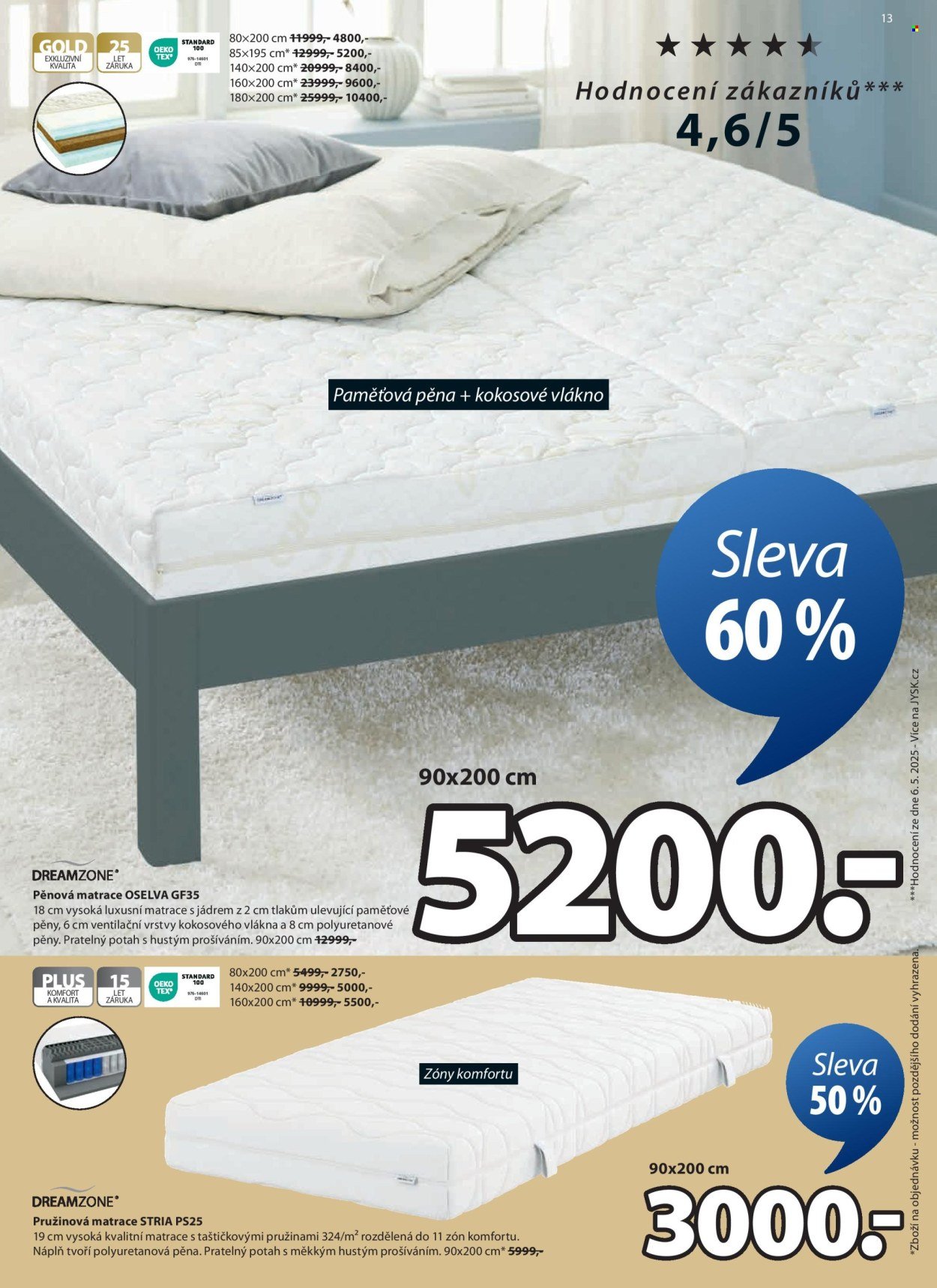 JYSK leták - Skvělá nabídka pro vaši domácnost sleva až 60% (2025-09-17 - 2025-10-19)