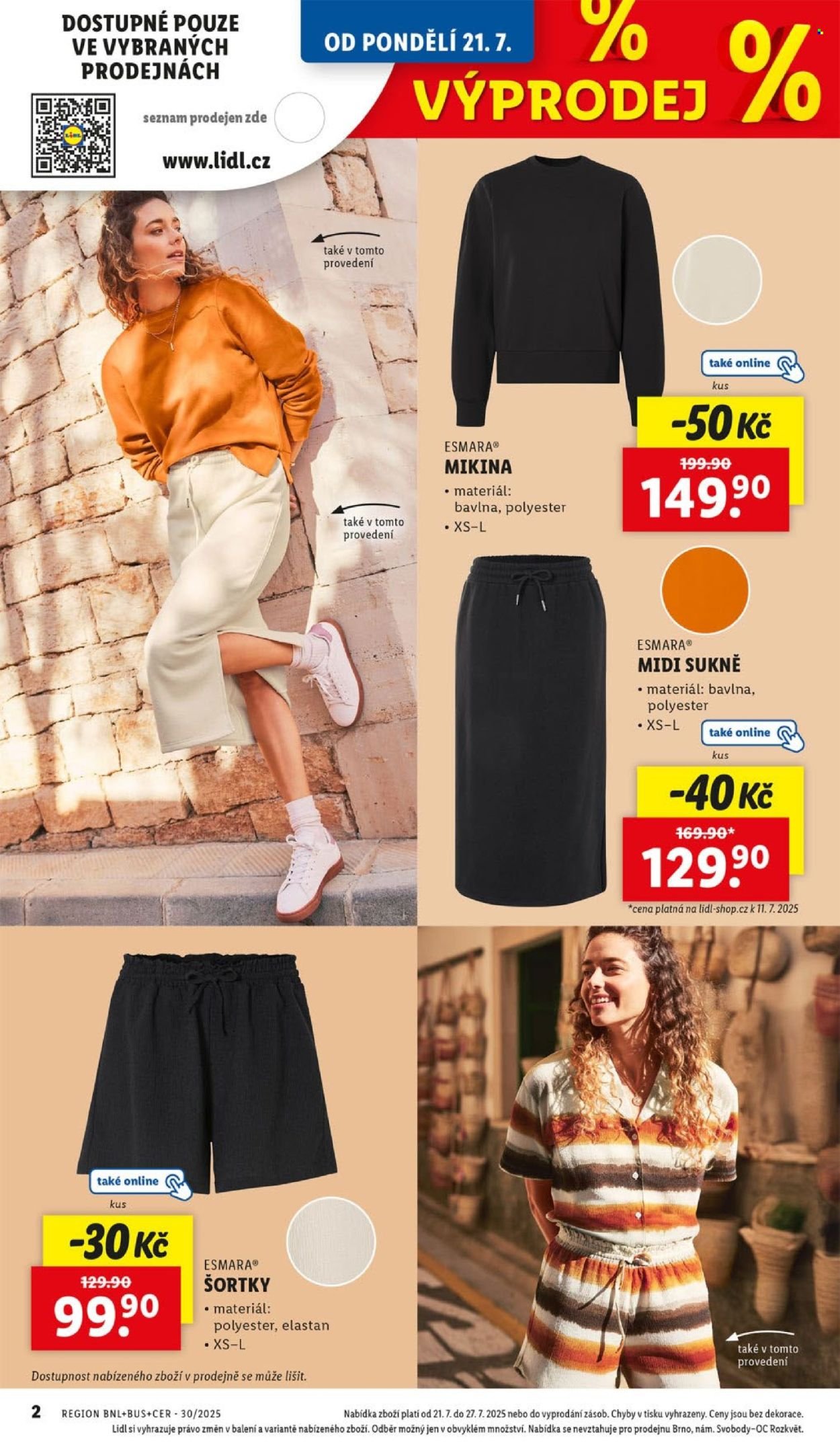 LIDL leták - Spotřební zboží (2025-07-21 - 2025-07-27)