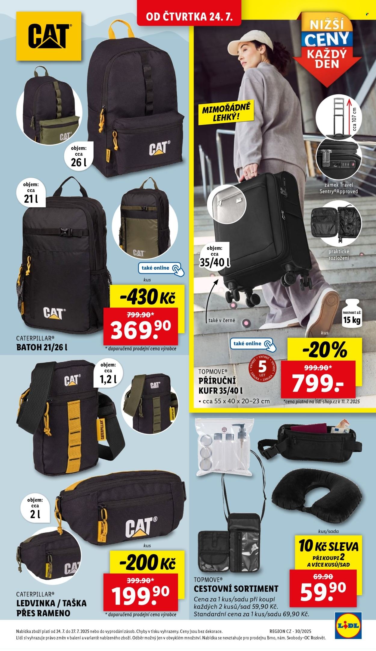 LIDL leták - Spotřební zboží (2025-07-21 - 2025-07-27)