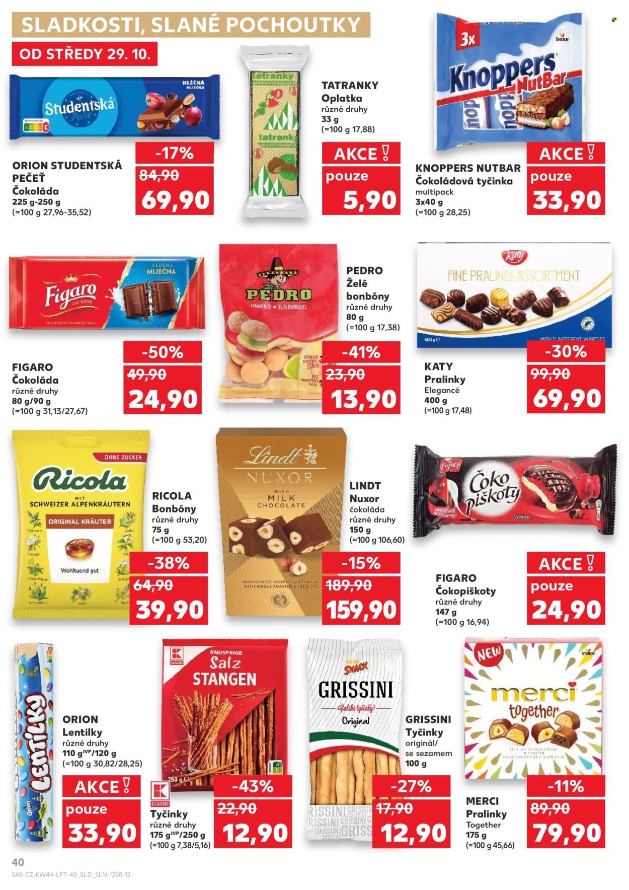 KAUFLAND leták - Od středy 29.10.2025 (2025-10-29 - 2025-11-04)