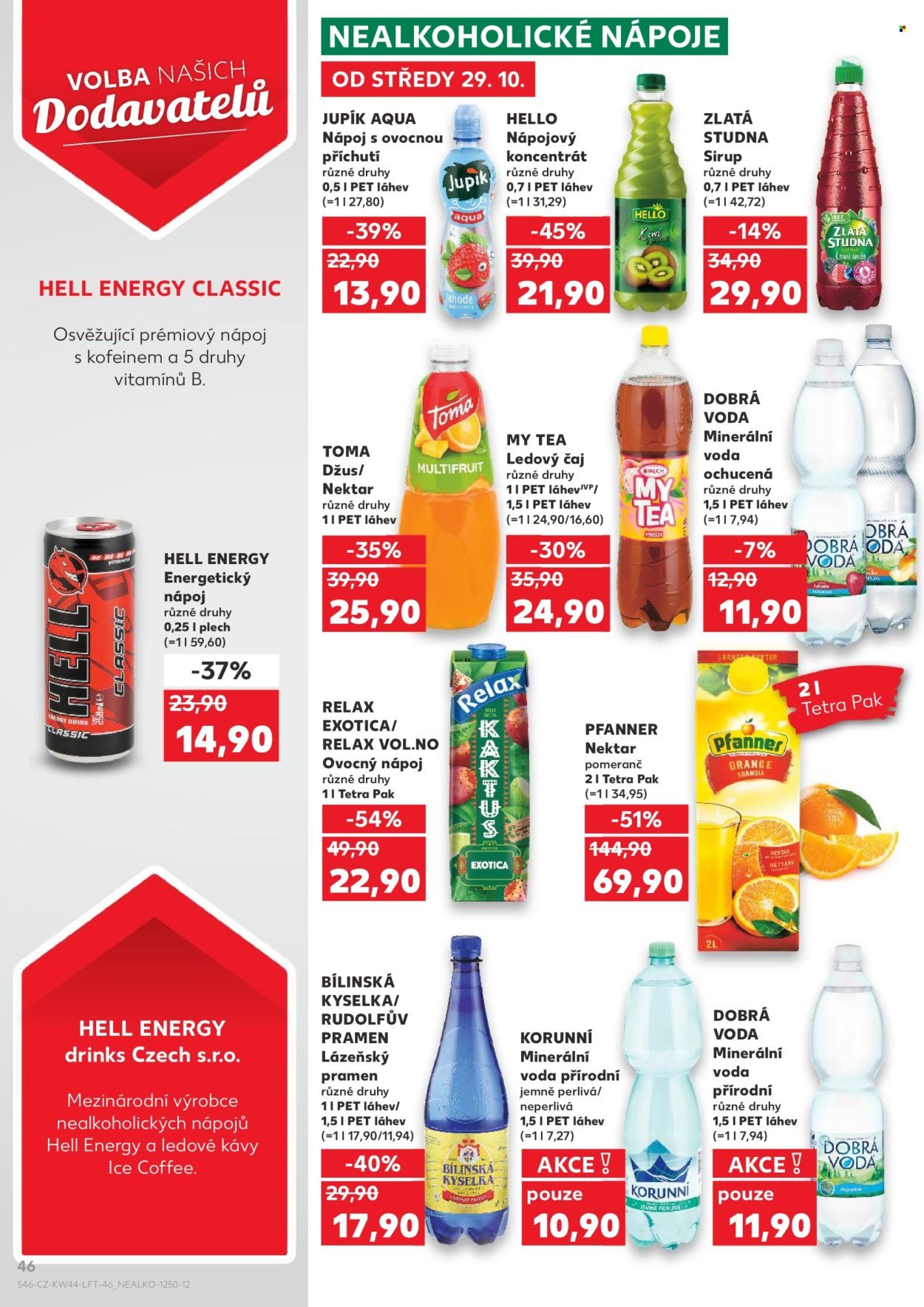 KAUFLAND leták - Od středy 29.10.2025 (2025-10-29 - 2025-11-04)