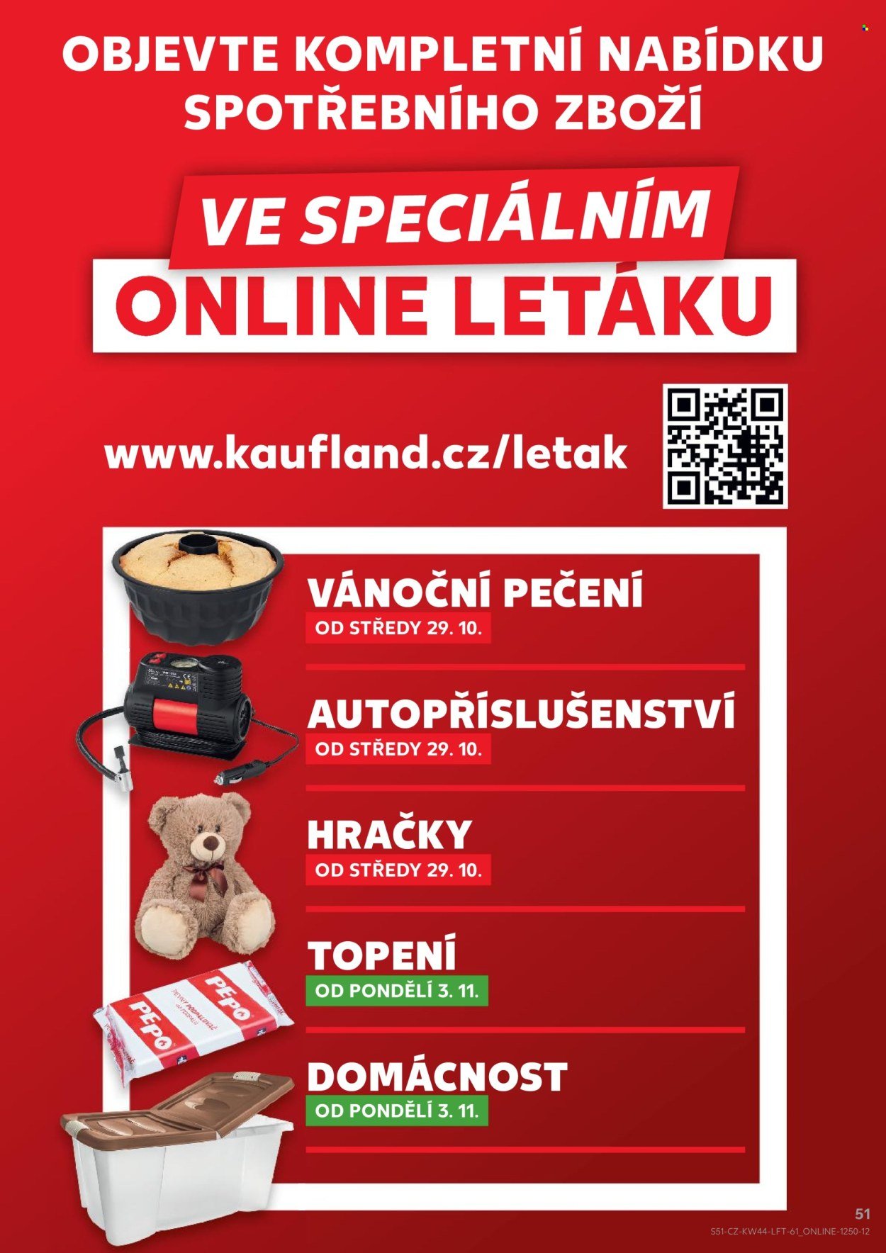 KAUFLAND leták - Od středy 29.10.2025 (2025-10-29 - 2025-11-04)