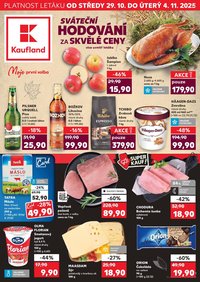 KAUFLAND leták - Od středy 29.10.2025 (2025-10-29 - 2025-11-04)