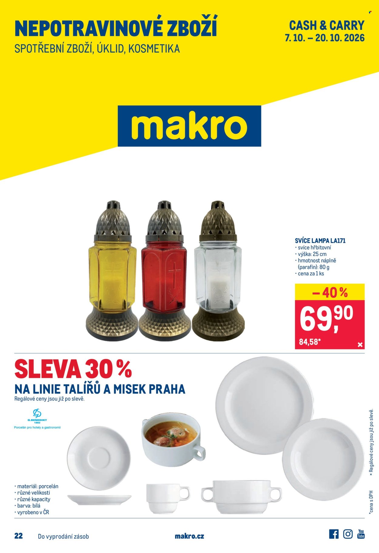 MAKRO leták - Nepotravinové zboží