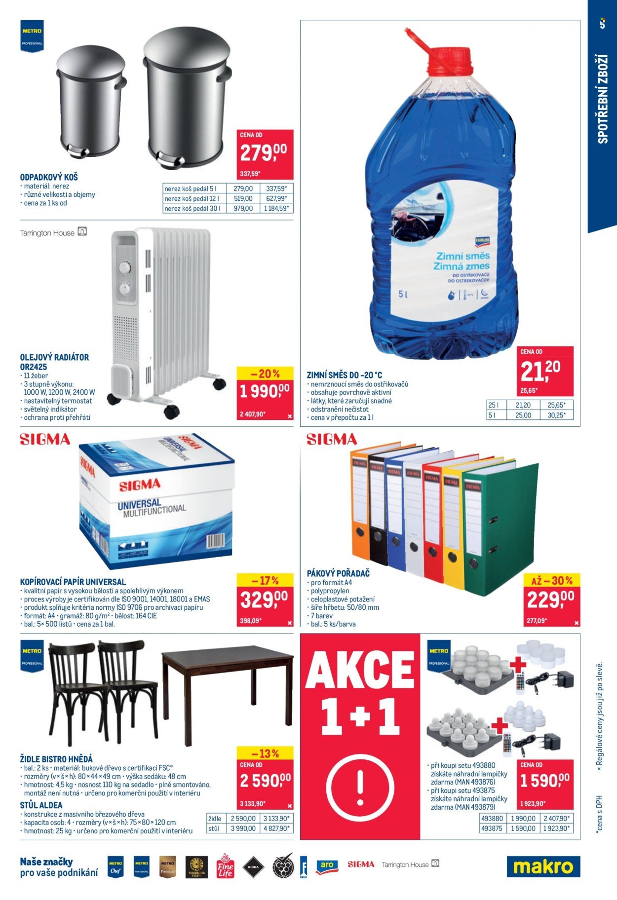 MAKRO leták - Nepotravinové zboží