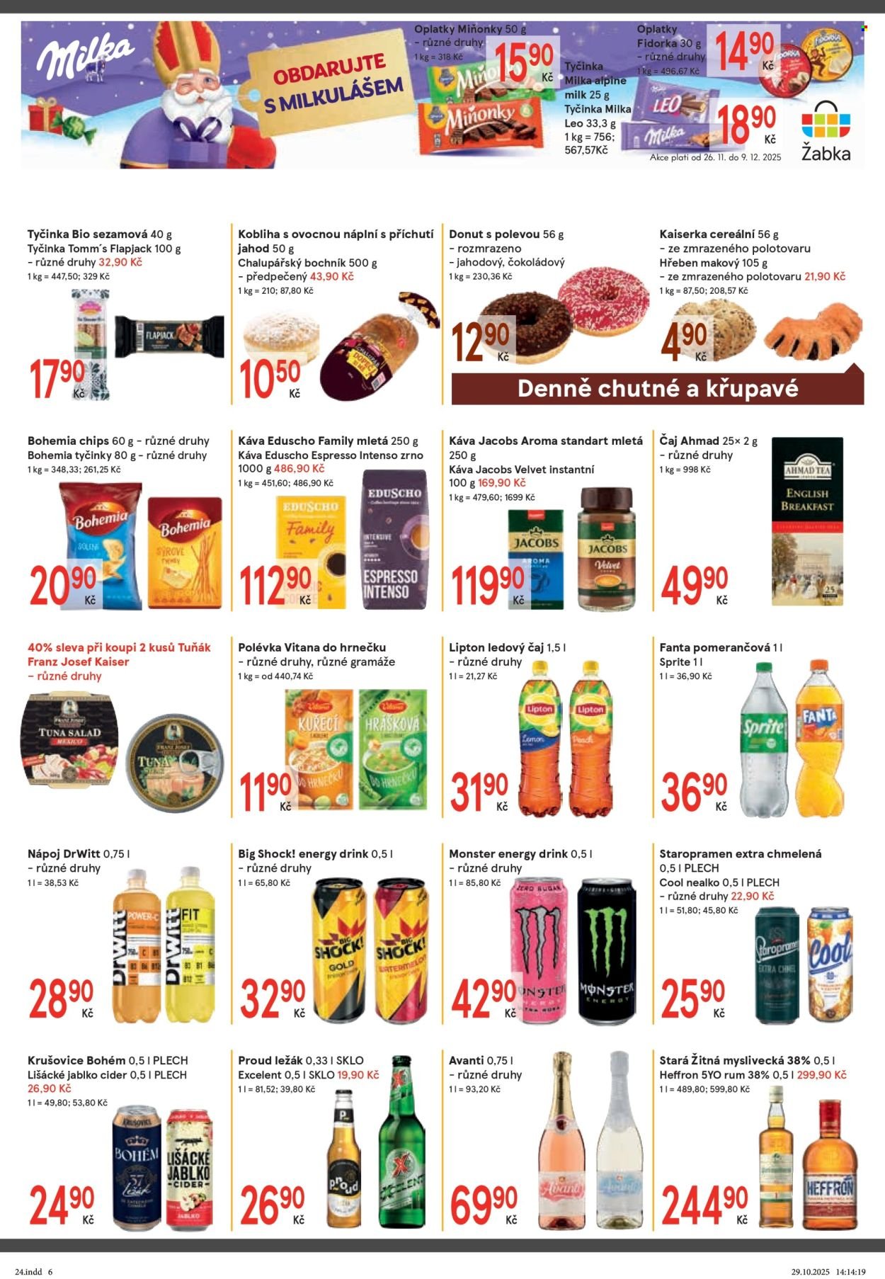 ŽABKA leták - Od středy 26.11.2025 (2025-11-26 - 2025-12-09)