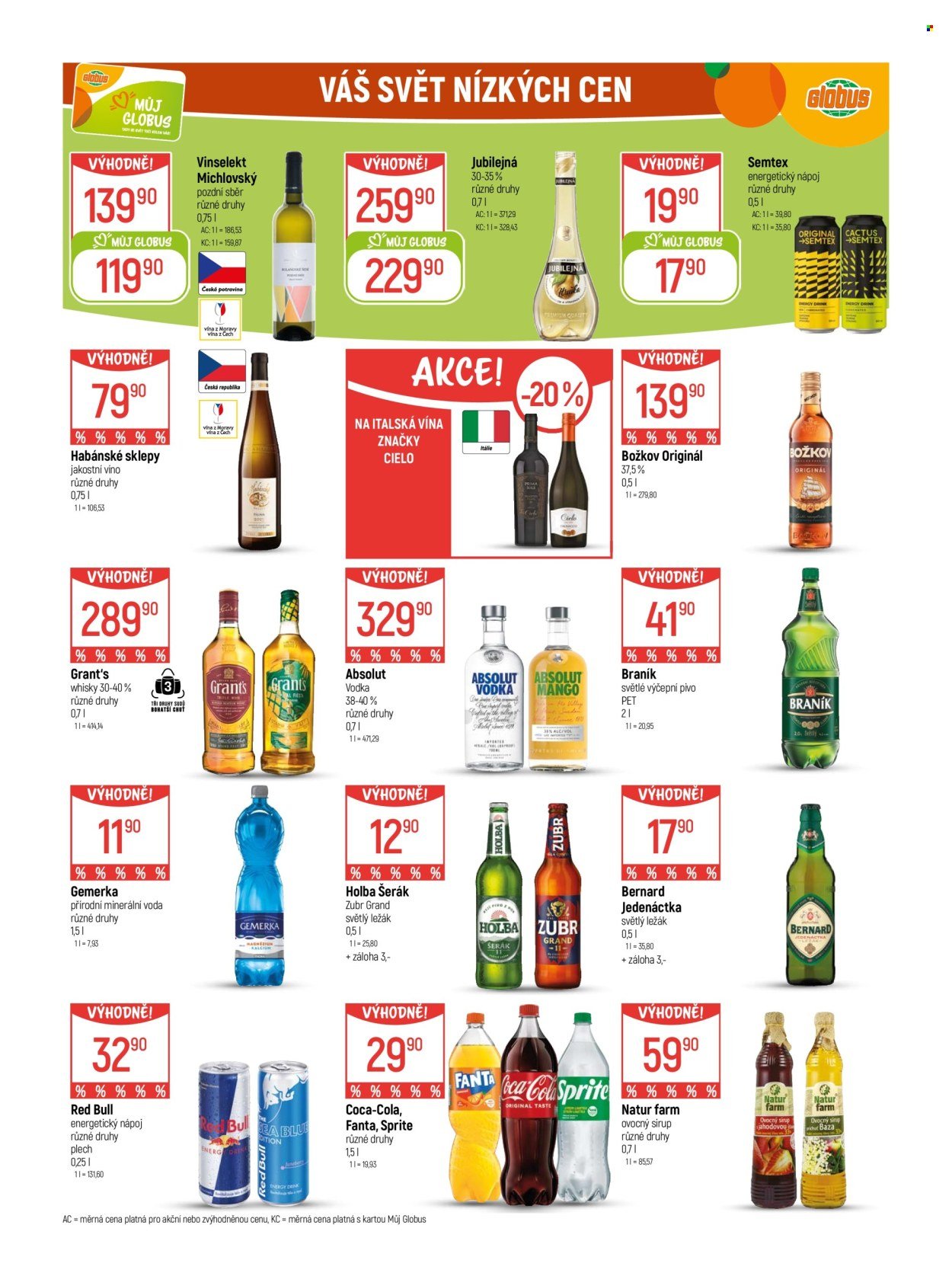 GLOBUS leták - Od středy 21.1.2026 (2026-01-21 - 2026-01-27)