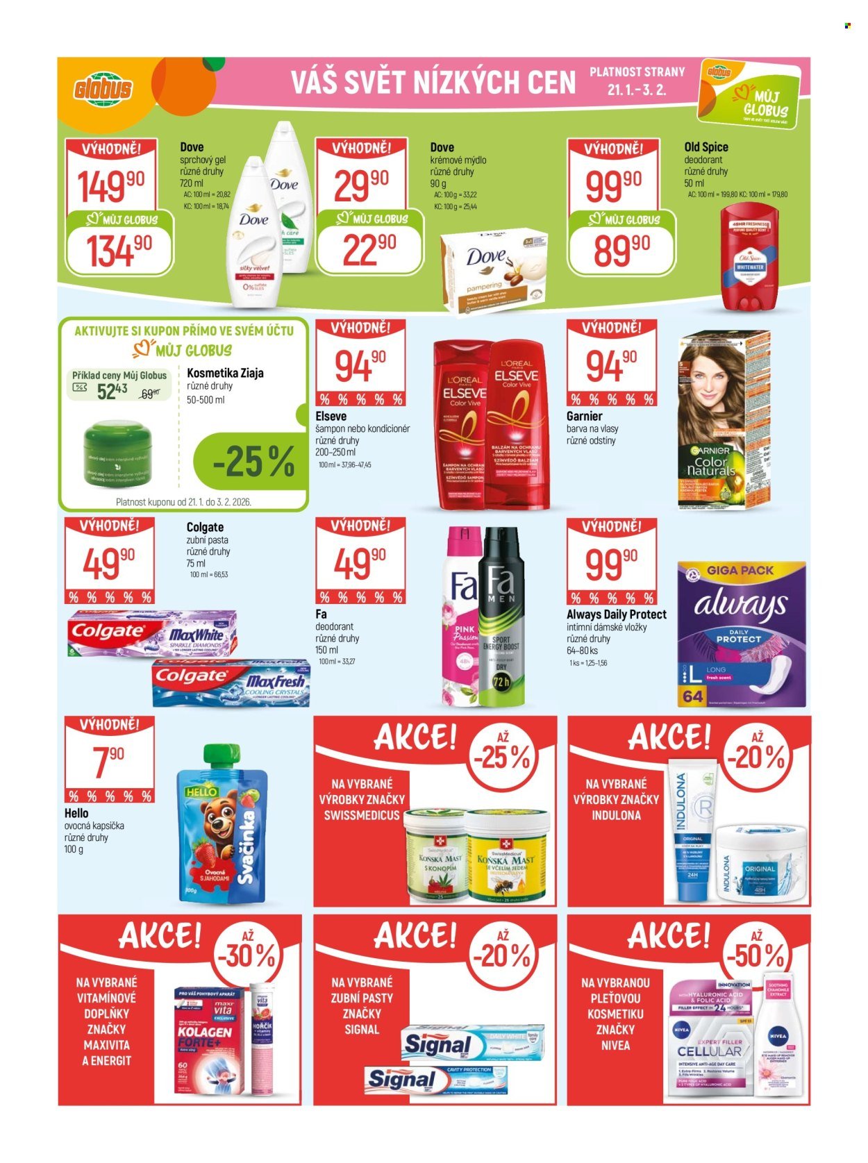 GLOBUS leták - Od středy 21.1.2026 (2026-01-21 - 2026-01-27)