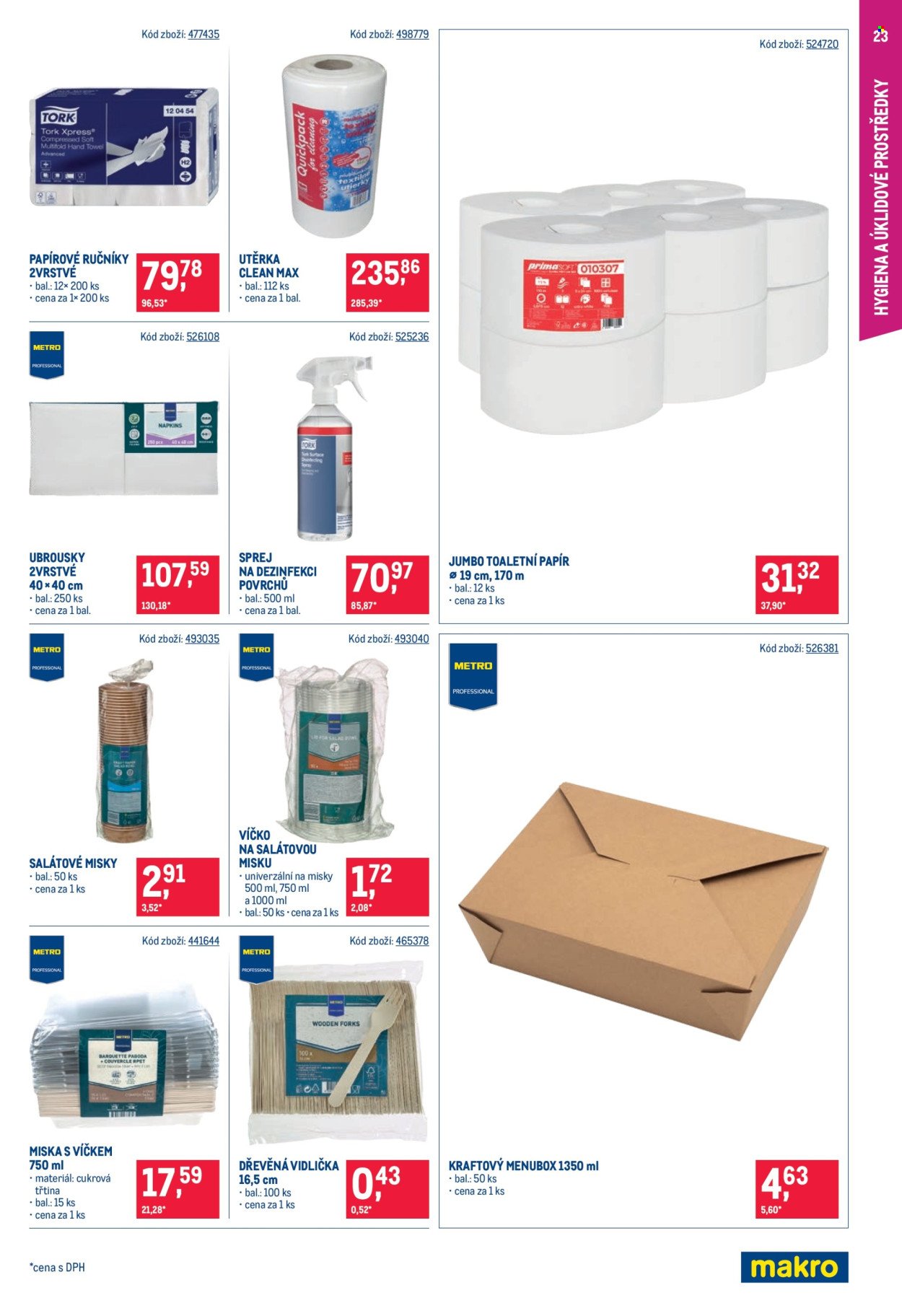 MAKRO leták - Gastronomie distribuce