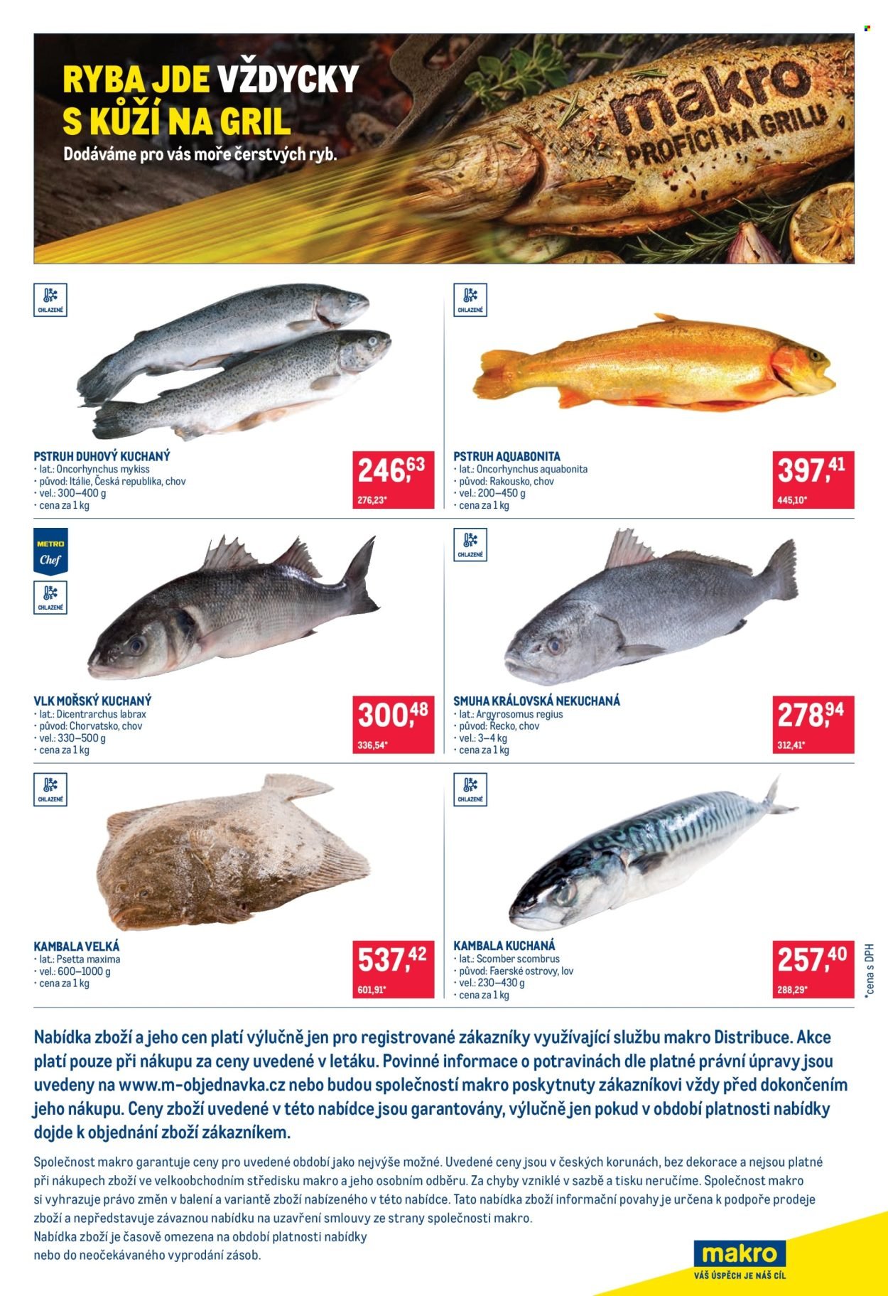 MAKRO leták - Gastronomie distribuce