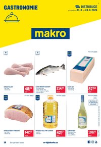 MAKRO leták - Gastronomie distribuce