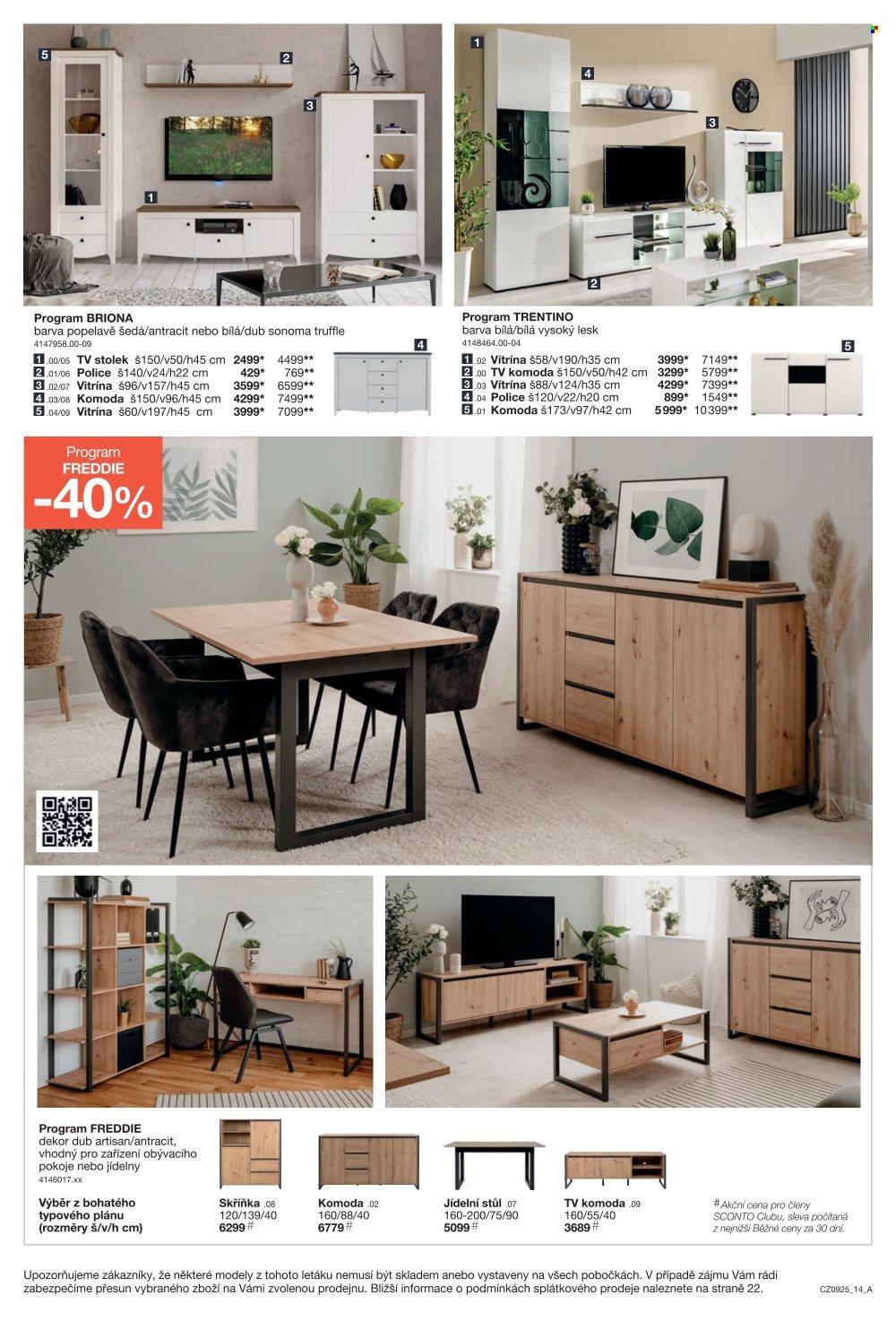 SCONTO NÁBYTEK leták - -40% na ložnice, postele, matrace, rošty, šatní skříně, (2025-07-16 - 2025-08-05)