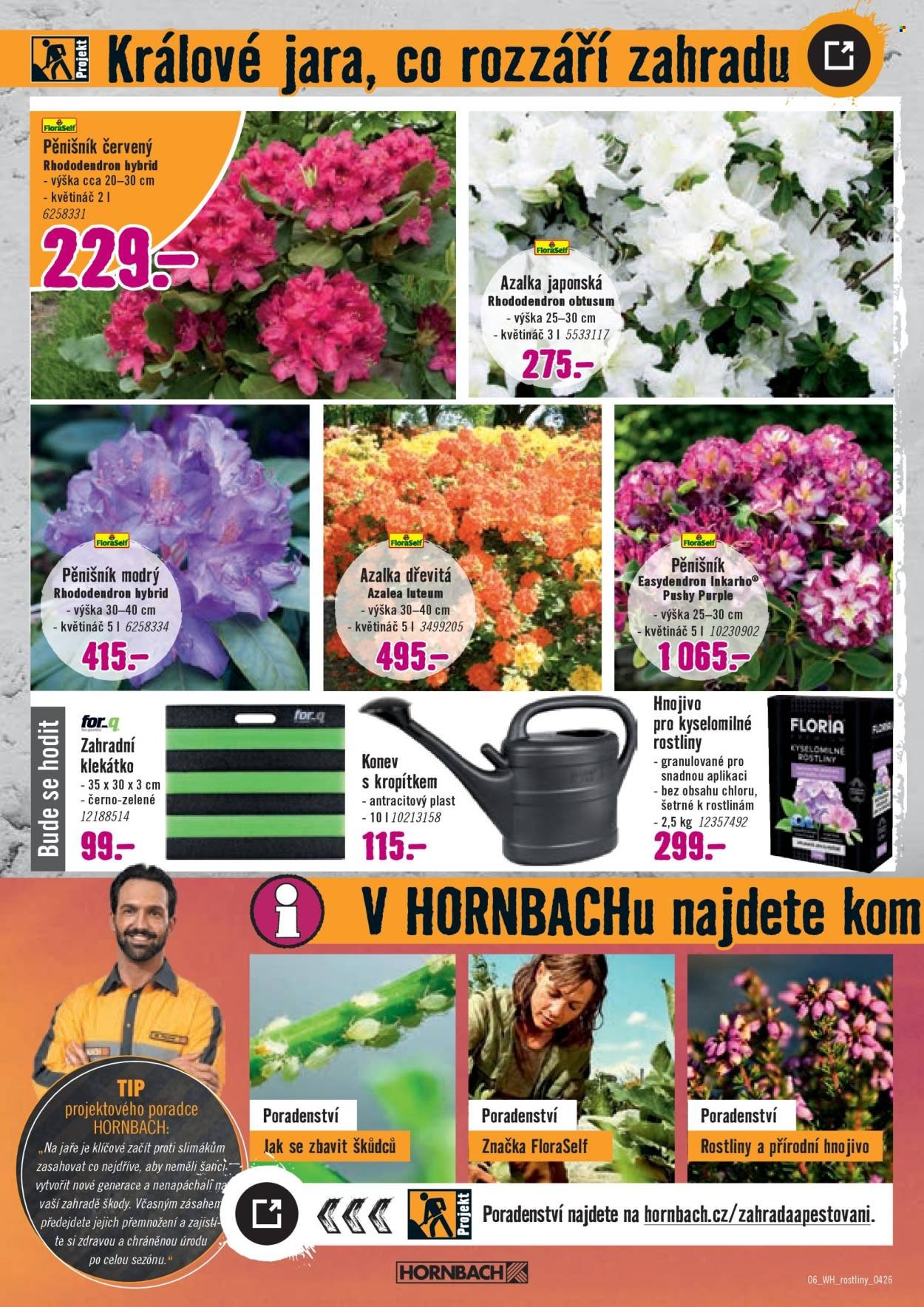 HORNBACH leták - Váš další projekt - Sezónní rostliny (2026-04-01 - 2026-04-14)