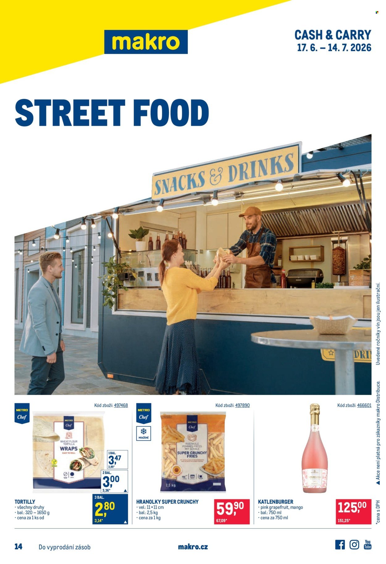 MAKRO leták - Street Food