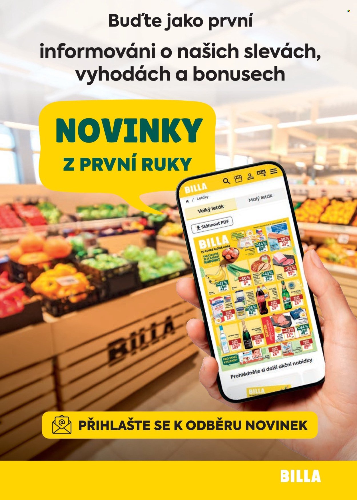 BILLA leták - Od středy 5.8.2026