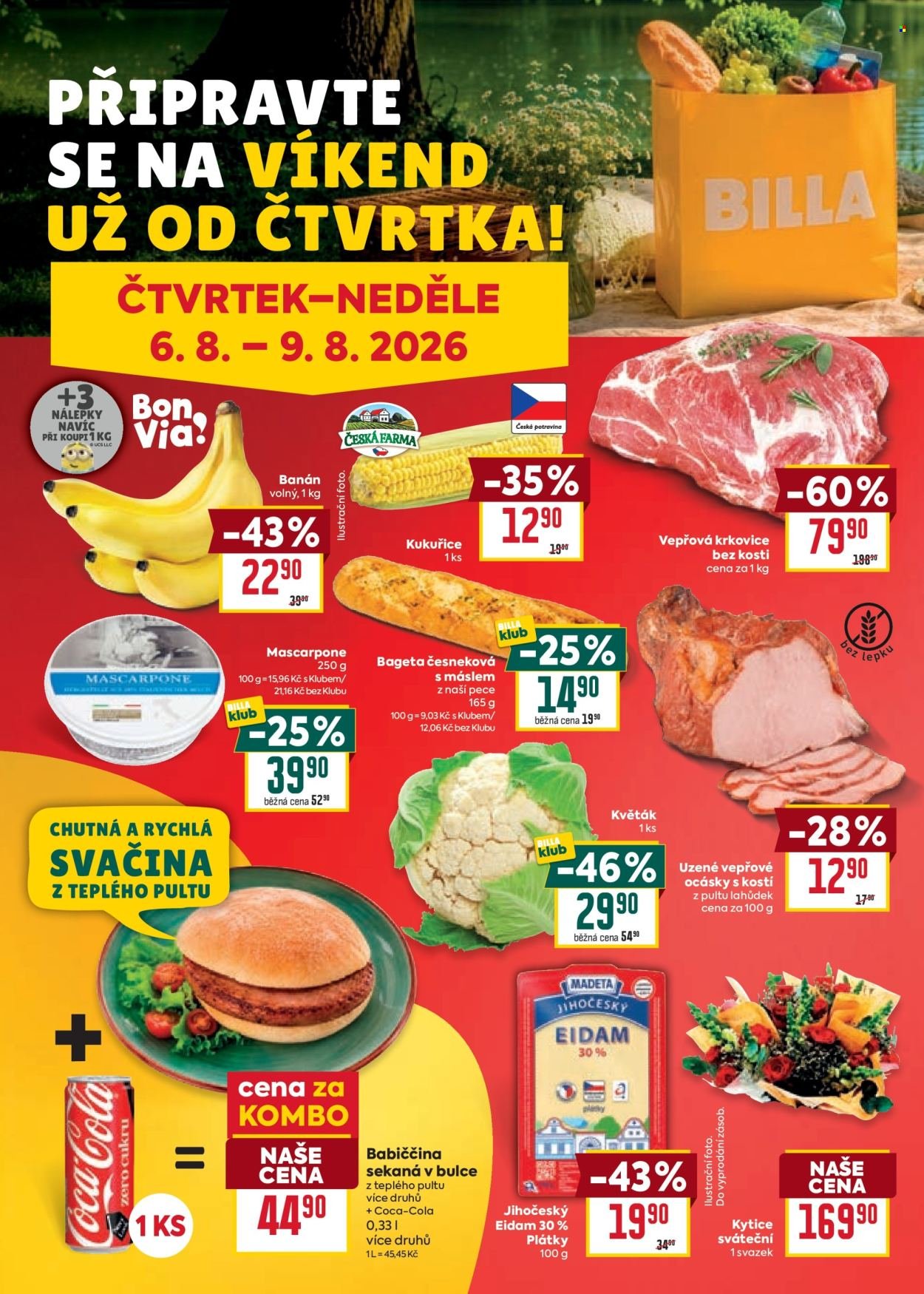 BILLA leták - Od středy 5.8.2026