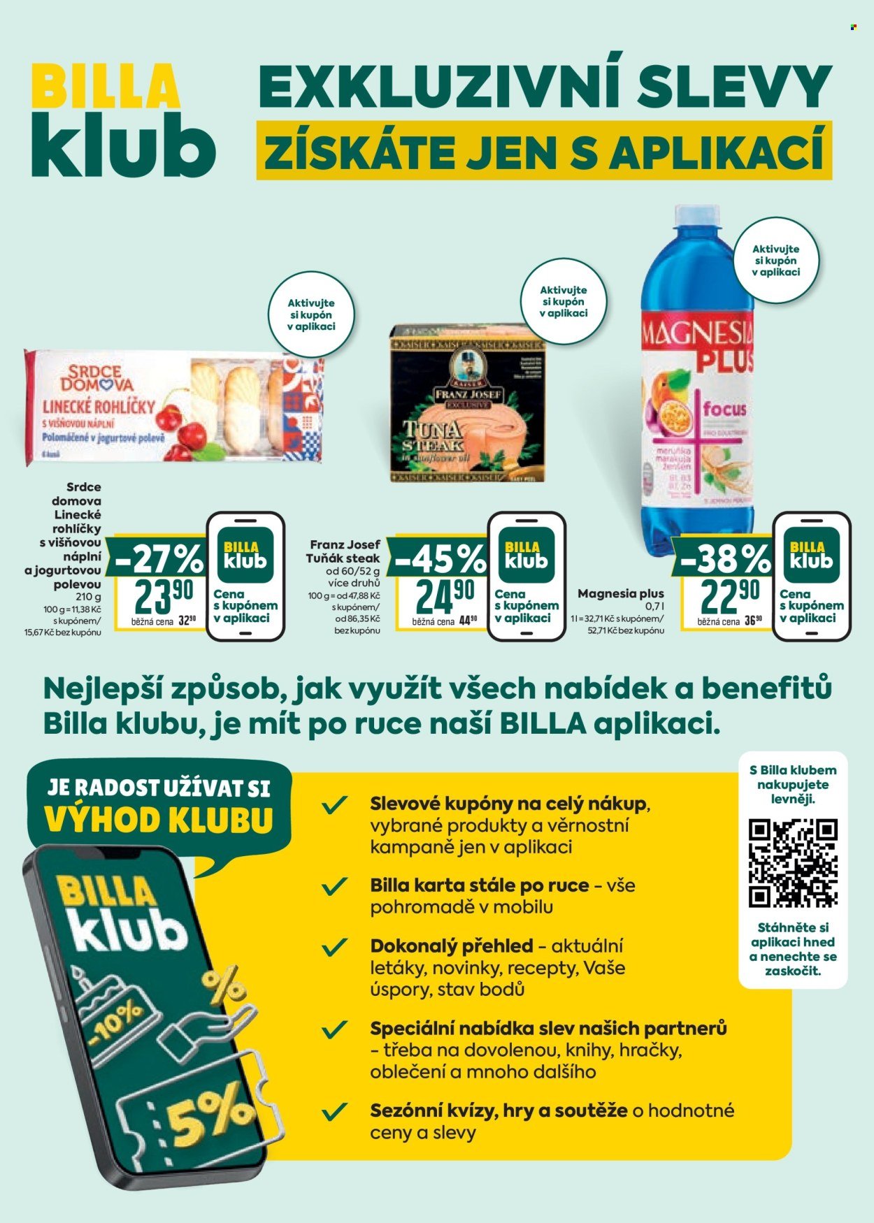 BILLA leták - Od středy 5.8.2026