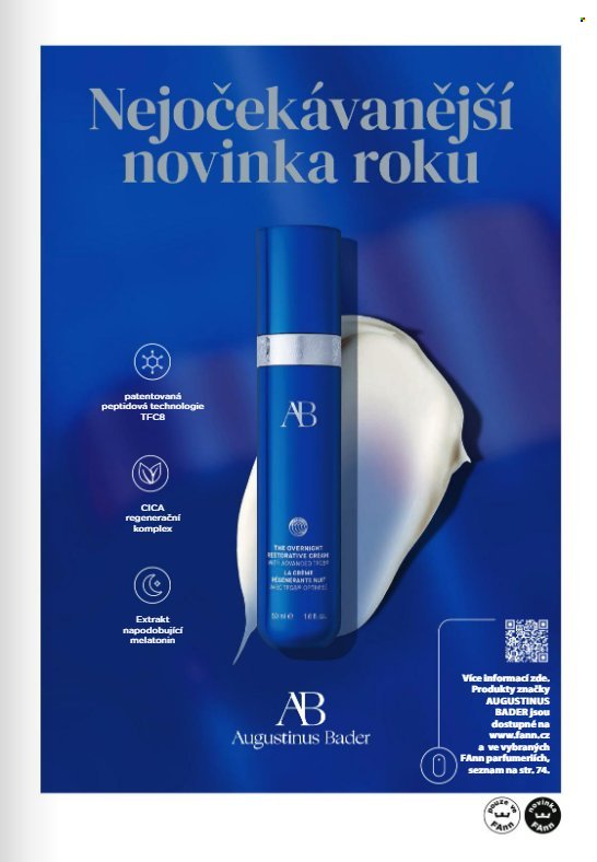FANN PARFUMERIE leták - Od úterý 1.9.2026