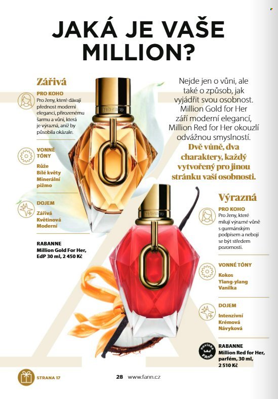 FANN PARFUMERIE leták - Od úterý 1.9.2026