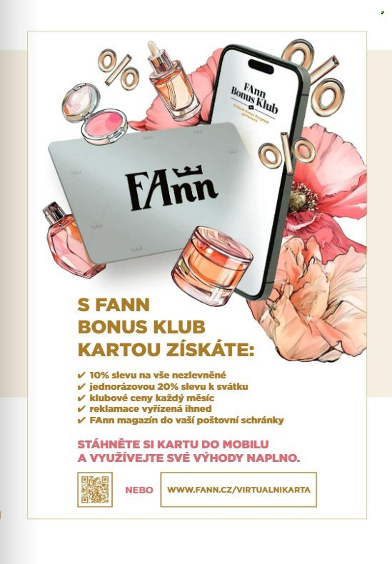 FANN PARFUMERIE leták - Od úterý 1.9.2026