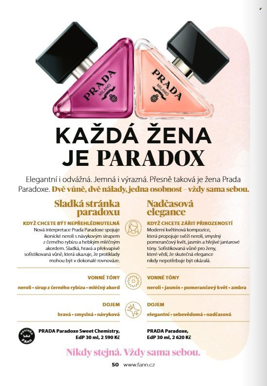 FANN PARFUMERIE leták - Od úterý 1.9.2026