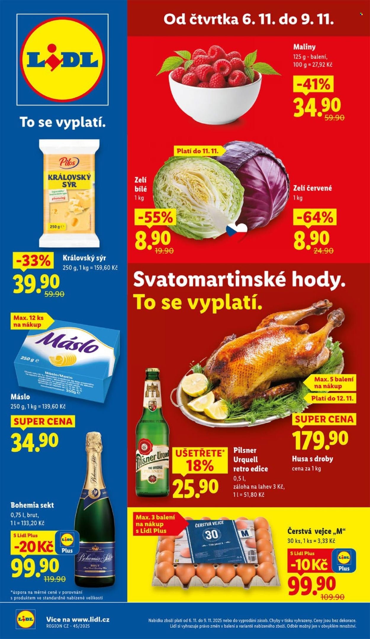 LIDL leták - Od čtvrtka 6.11.2025 (2025-11-06 - 2025-11-09)