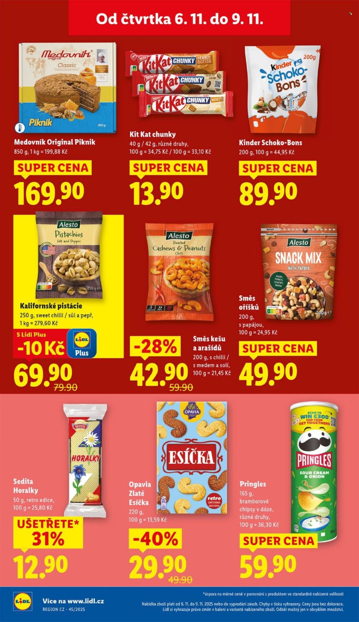 LIDL leták - Od čtvrtka 6.11.2025 (2025-11-06 - 2025-11-09)