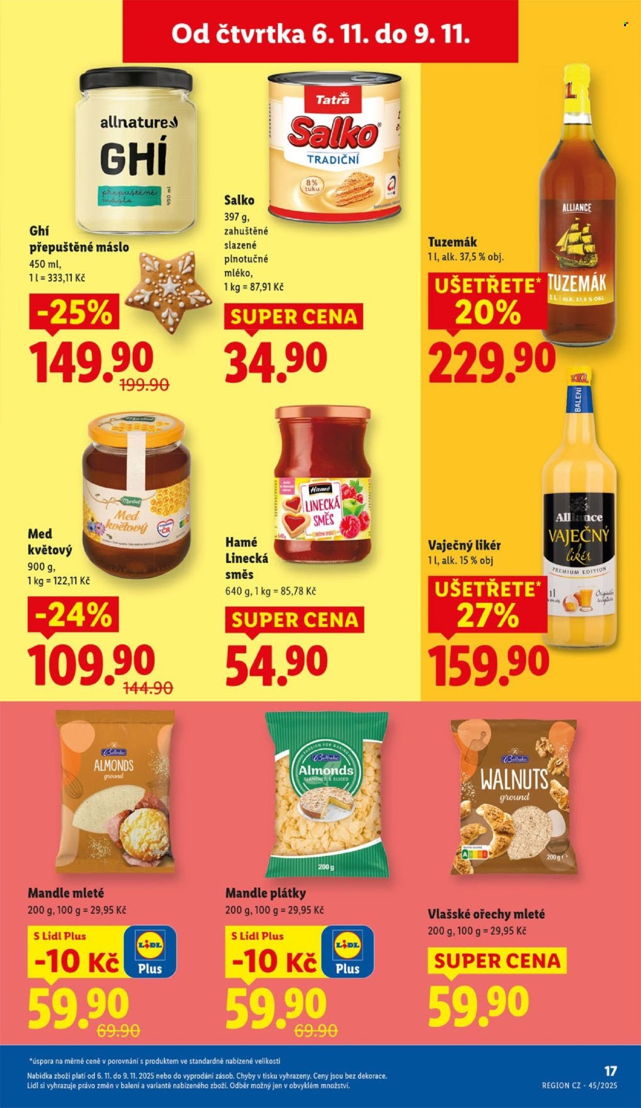 LIDL leták - Od čtvrtka 6.11.2025 (2025-11-06 - 2025-11-09)