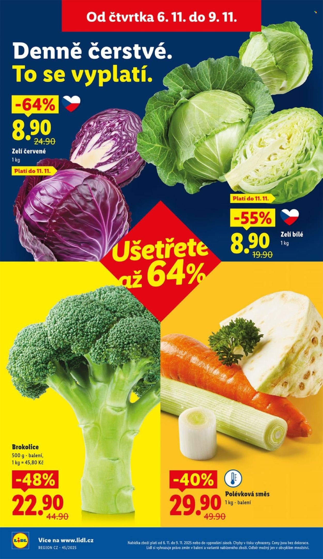 LIDL leták - Od čtvrtka 6.11.2025 (2025-11-06 - 2025-11-09)
