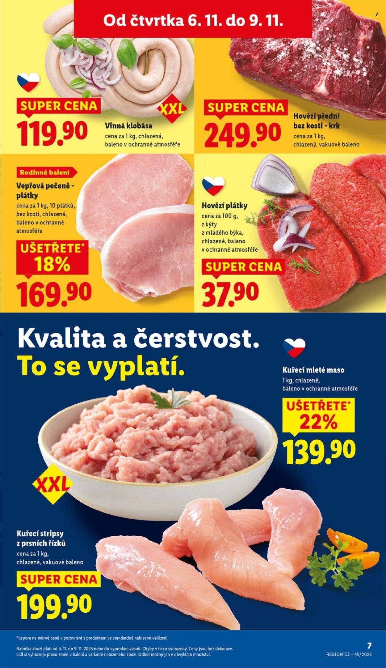 LIDL leták - Od čtvrtka 6.11.2025 (2025-11-06 - 2025-11-09)