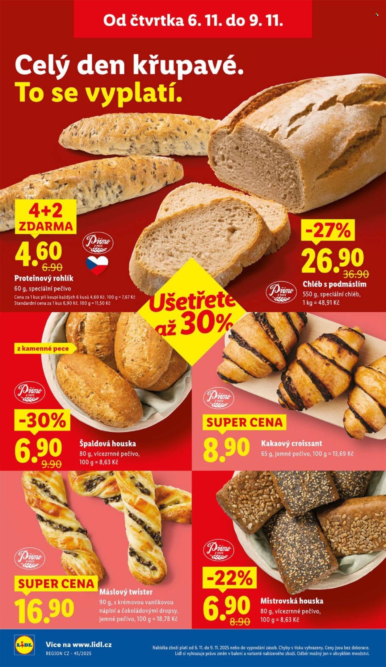 LIDL leták - Od čtvrtka 6.11.2025 (2025-11-06 - 2025-11-09)