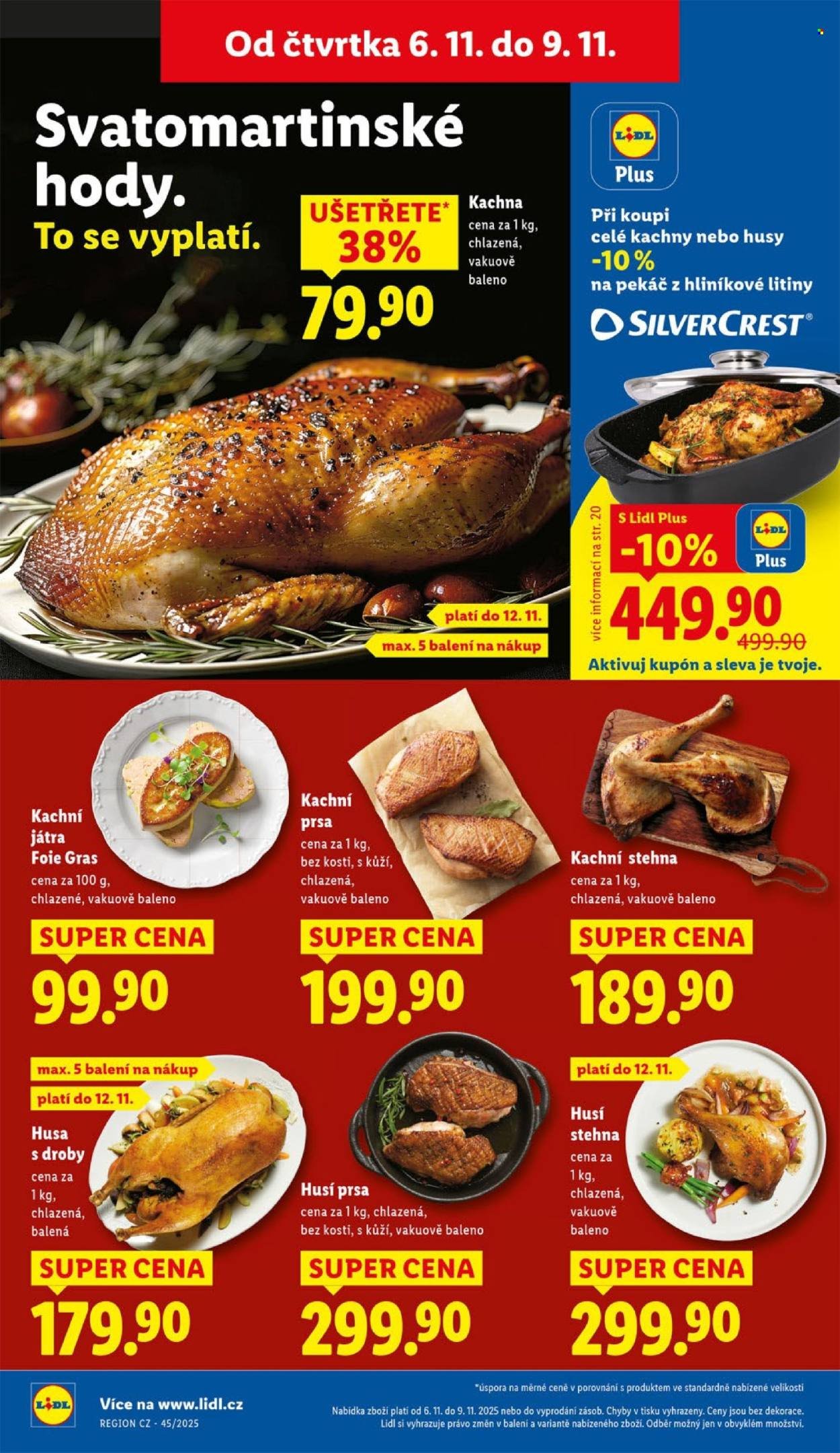 LIDL leták - Od čtvrtka 6.11.2025 (2025-11-06 - 2025-11-09)