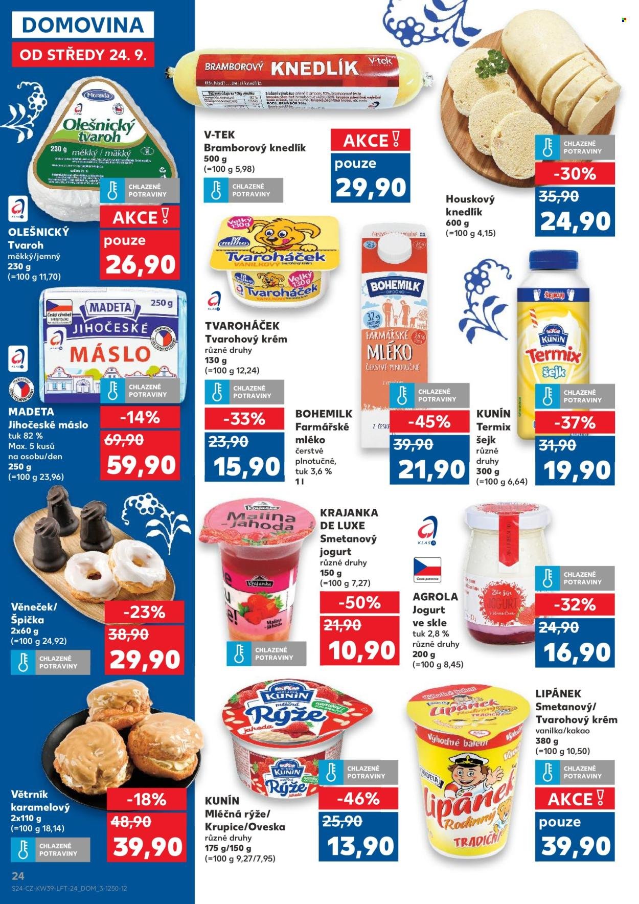 KAUFLAND leták - Od středy 24.9.2025 (2025-09-24 - 2025-09-30)