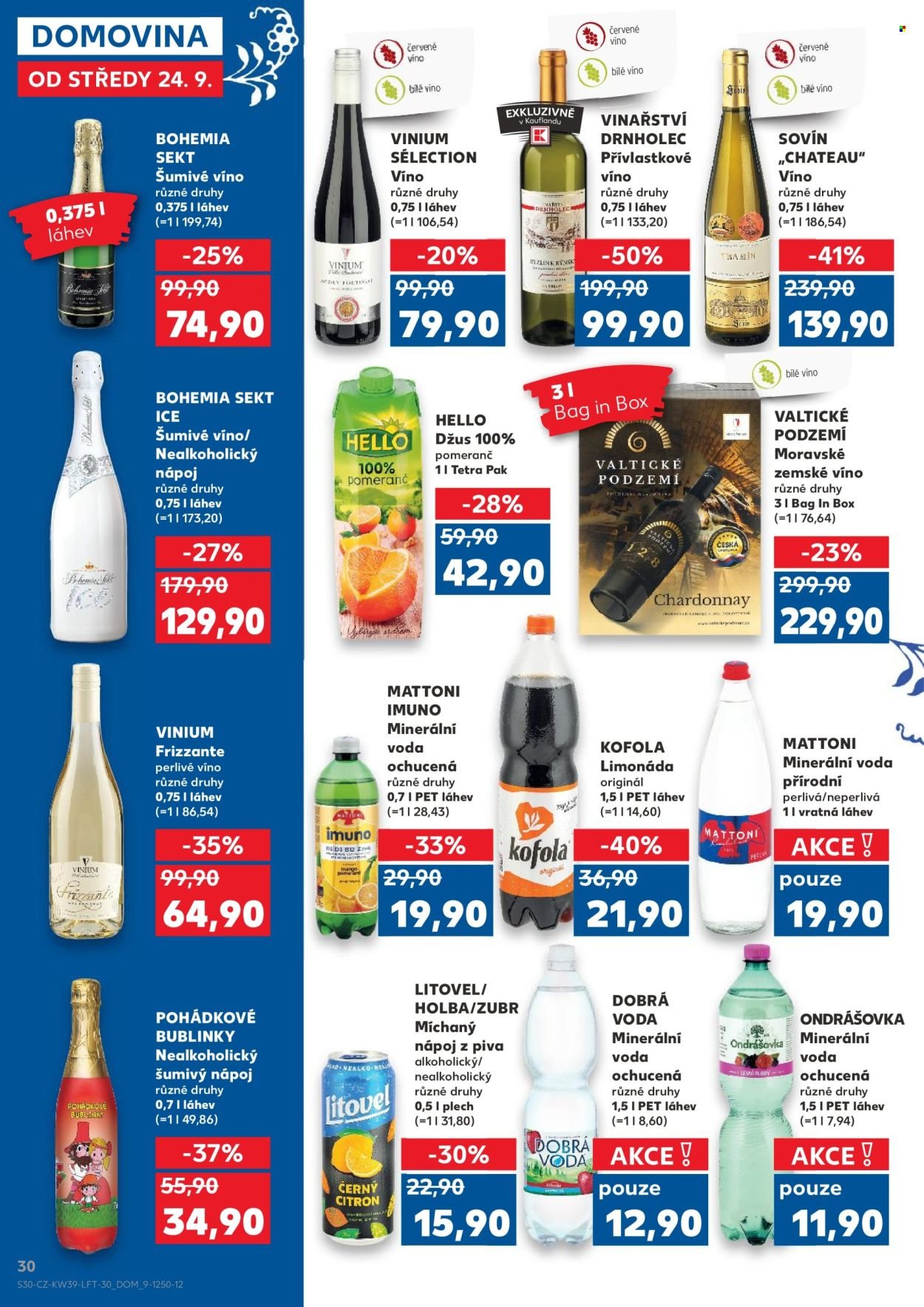KAUFLAND leták - Od středy 24.9.2025 (2025-09-24 - 2025-09-30)