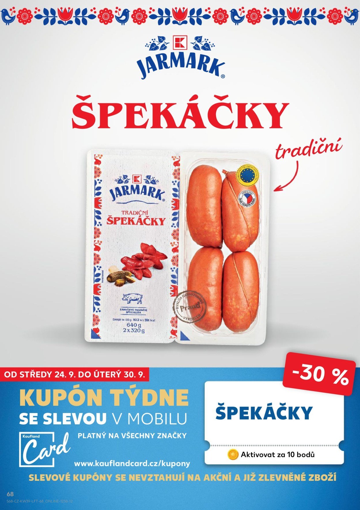 KAUFLAND leták - Od středy 24.9.2025 (2025-09-24 - 2025-09-30)
