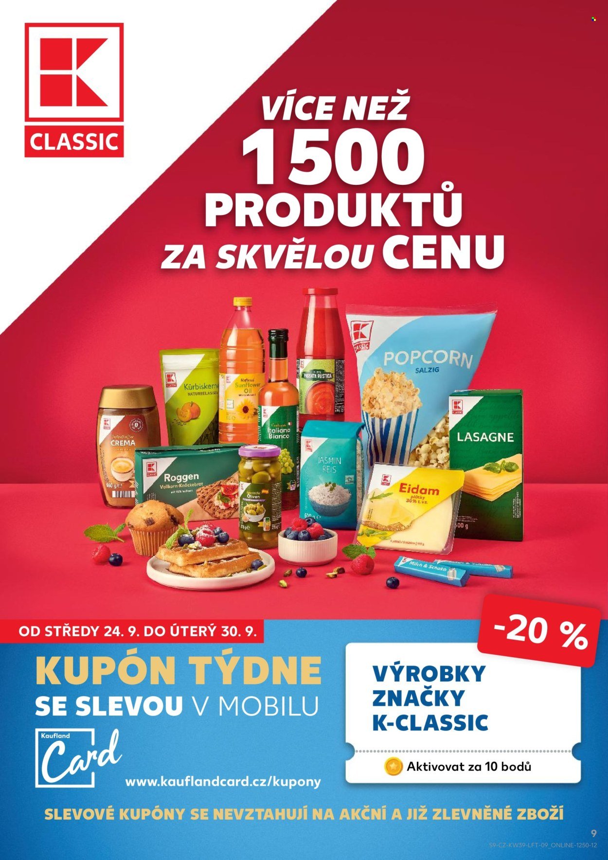 KAUFLAND leták - Od středy 24.9.2025 (2025-09-24 - 2025-09-30)