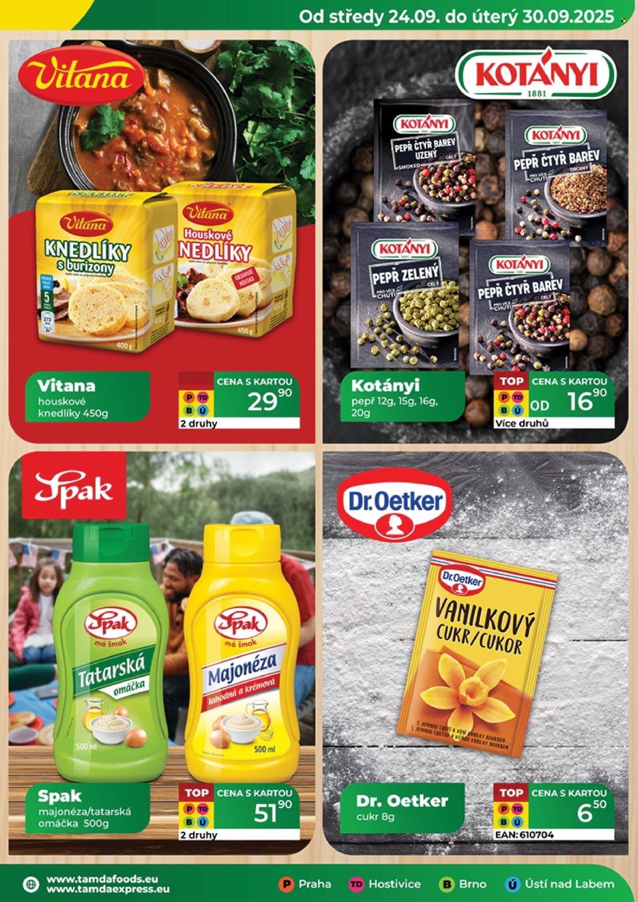 TAMDA FOODS leták - Od středy 24.9.2025 (2025-09-24 - 2025-09-30)
