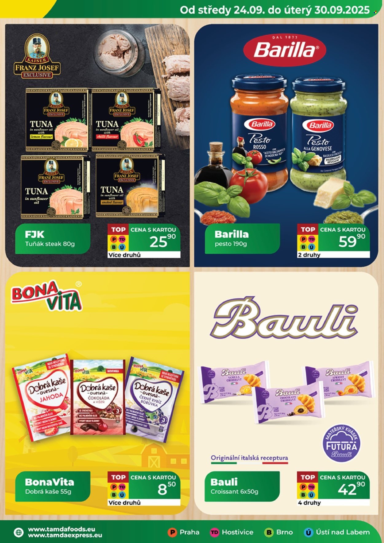 TAMDA FOODS leták - Od středy 24.9.2025 (2025-09-24 - 2025-09-30)